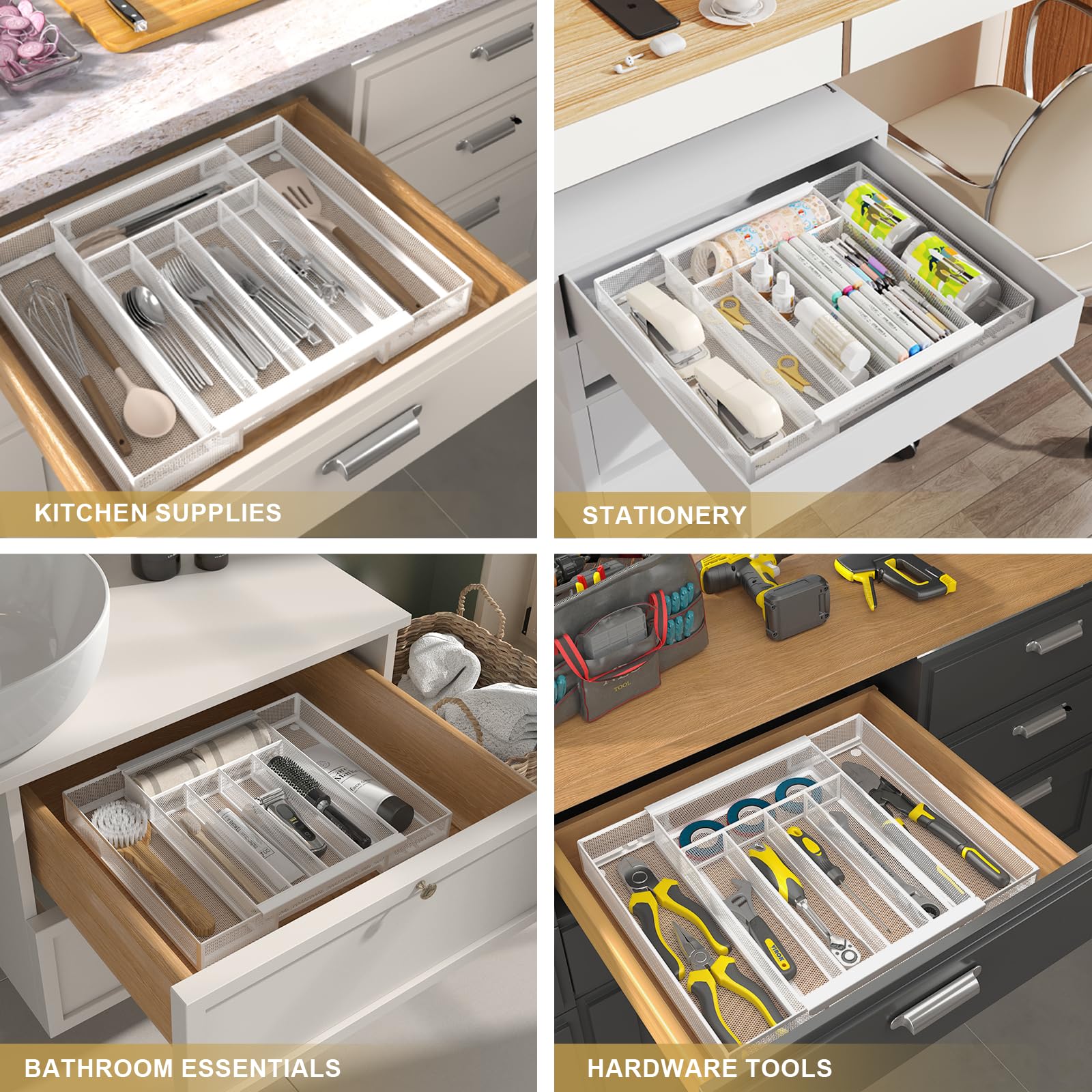 Expandable Kitchen Utensil Organizer