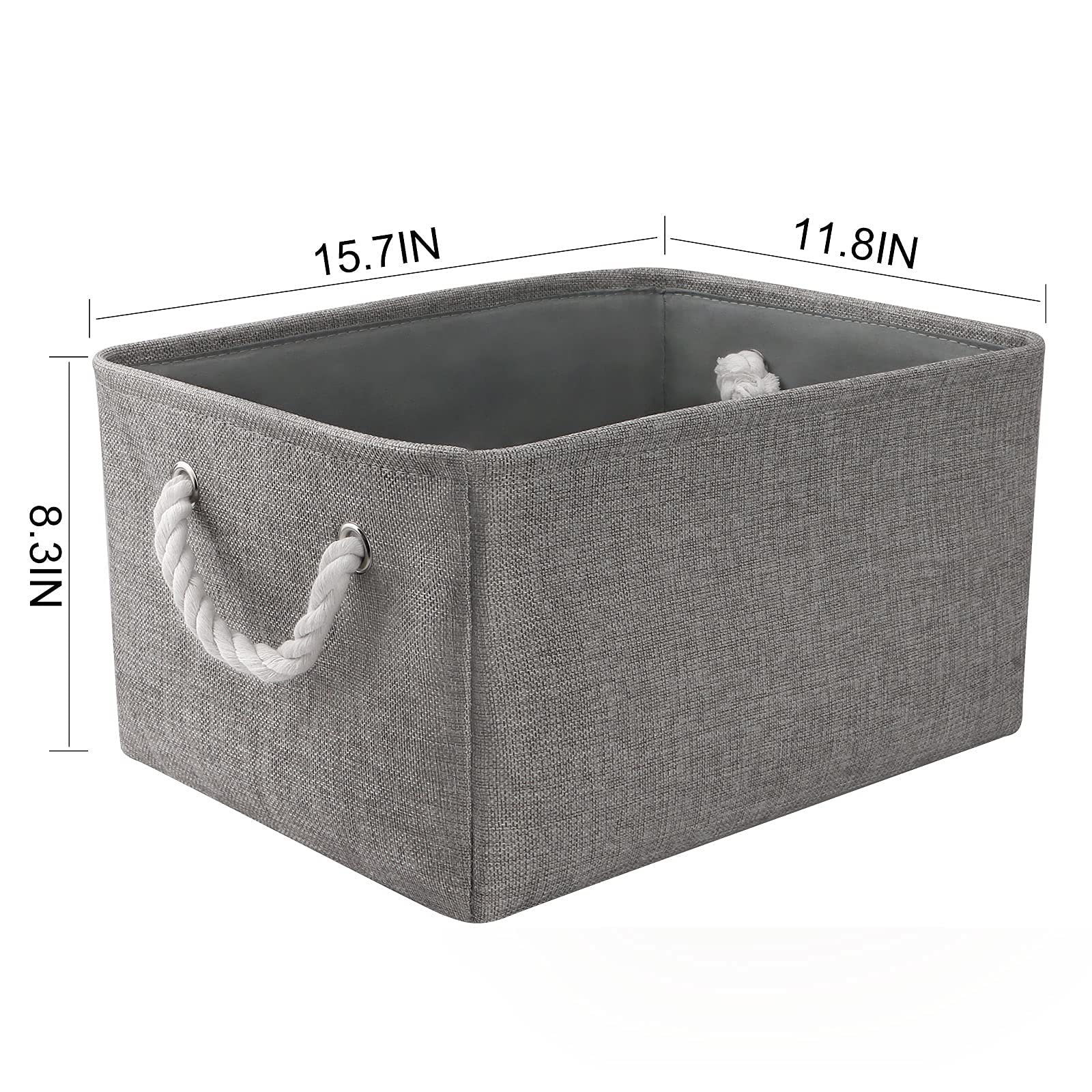 Large Storage Bins Basket (2 Count)