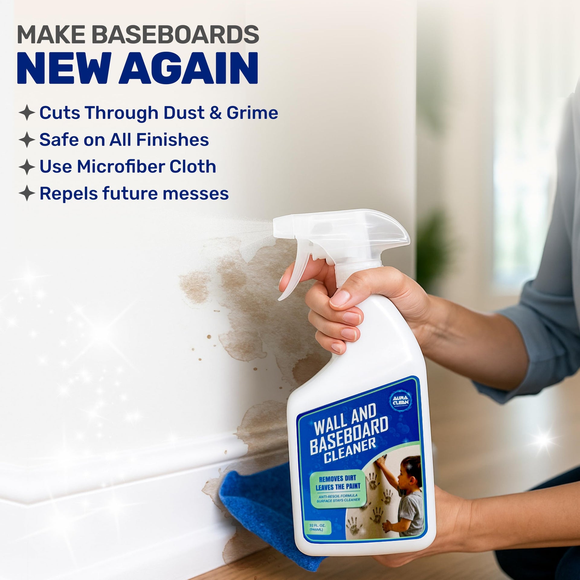 Wall & Baseboard Cleaner (32 Fl Oz)