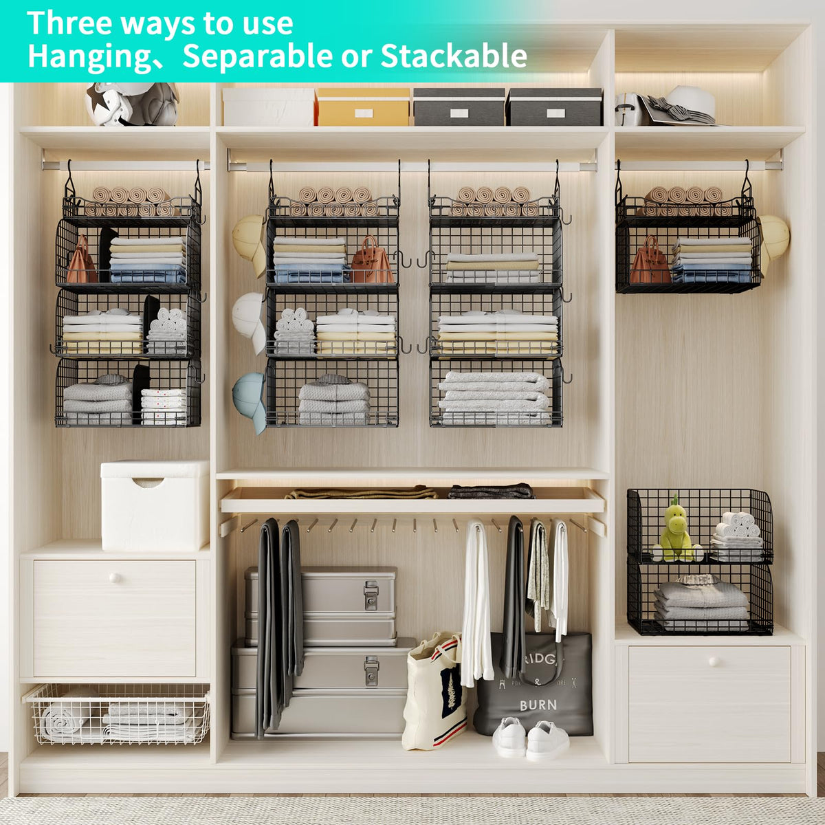 Hanging Closet Organizer Storage