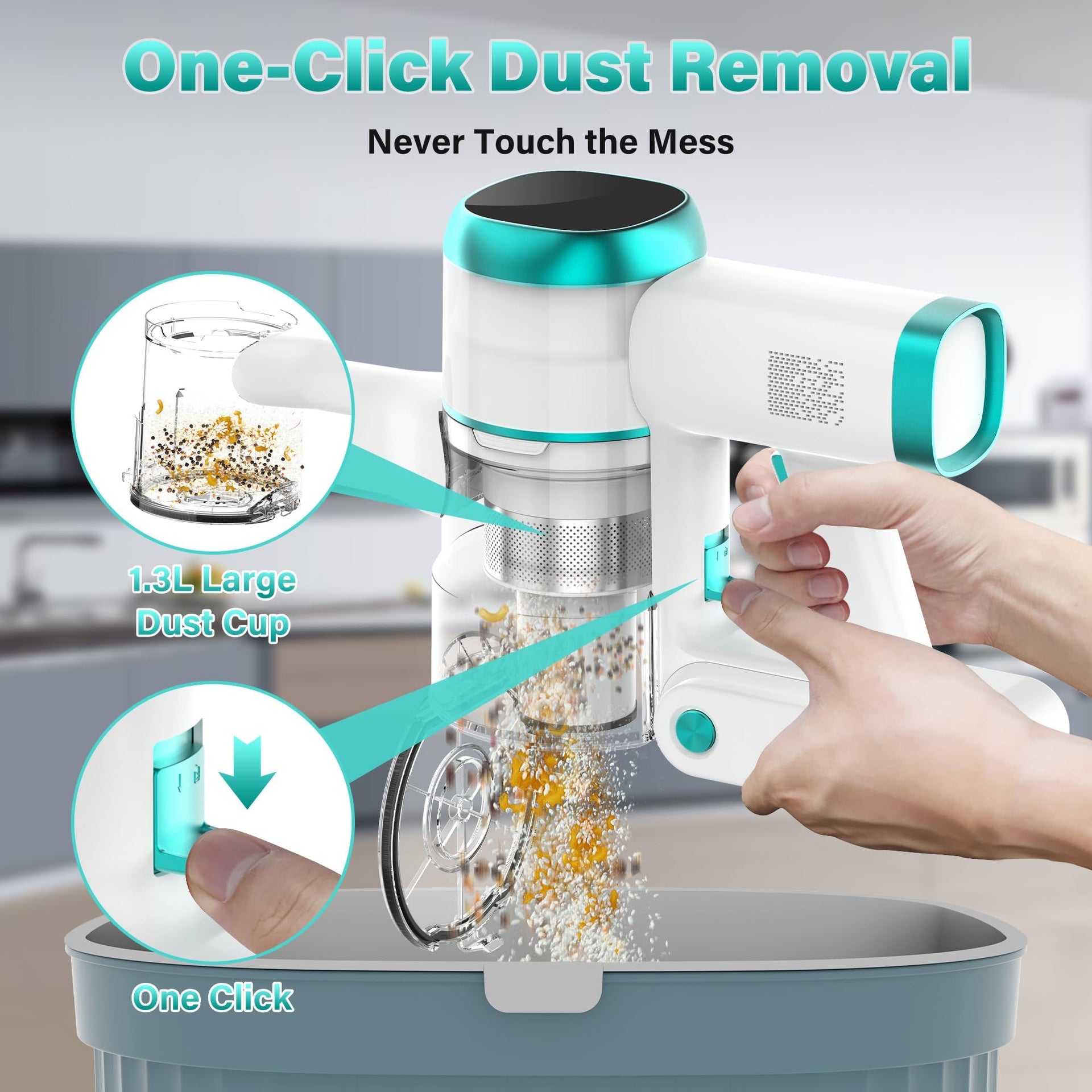 V500 Cordless Vacuum Cleaner for Home