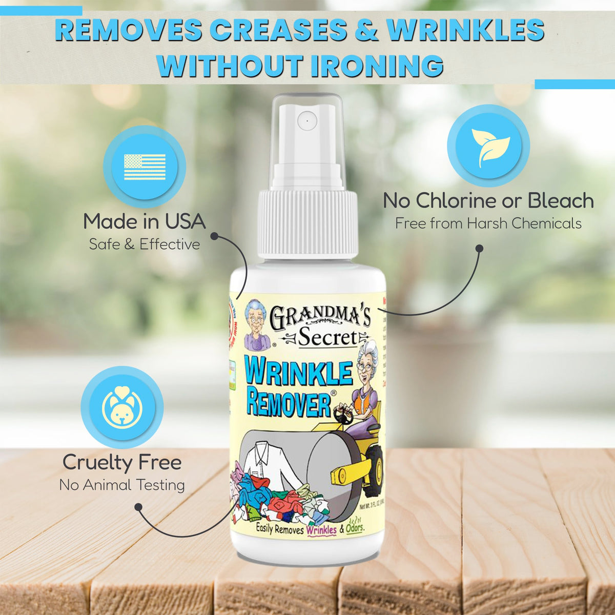 Wrinkle Remover Spray (9 Fl Oz)