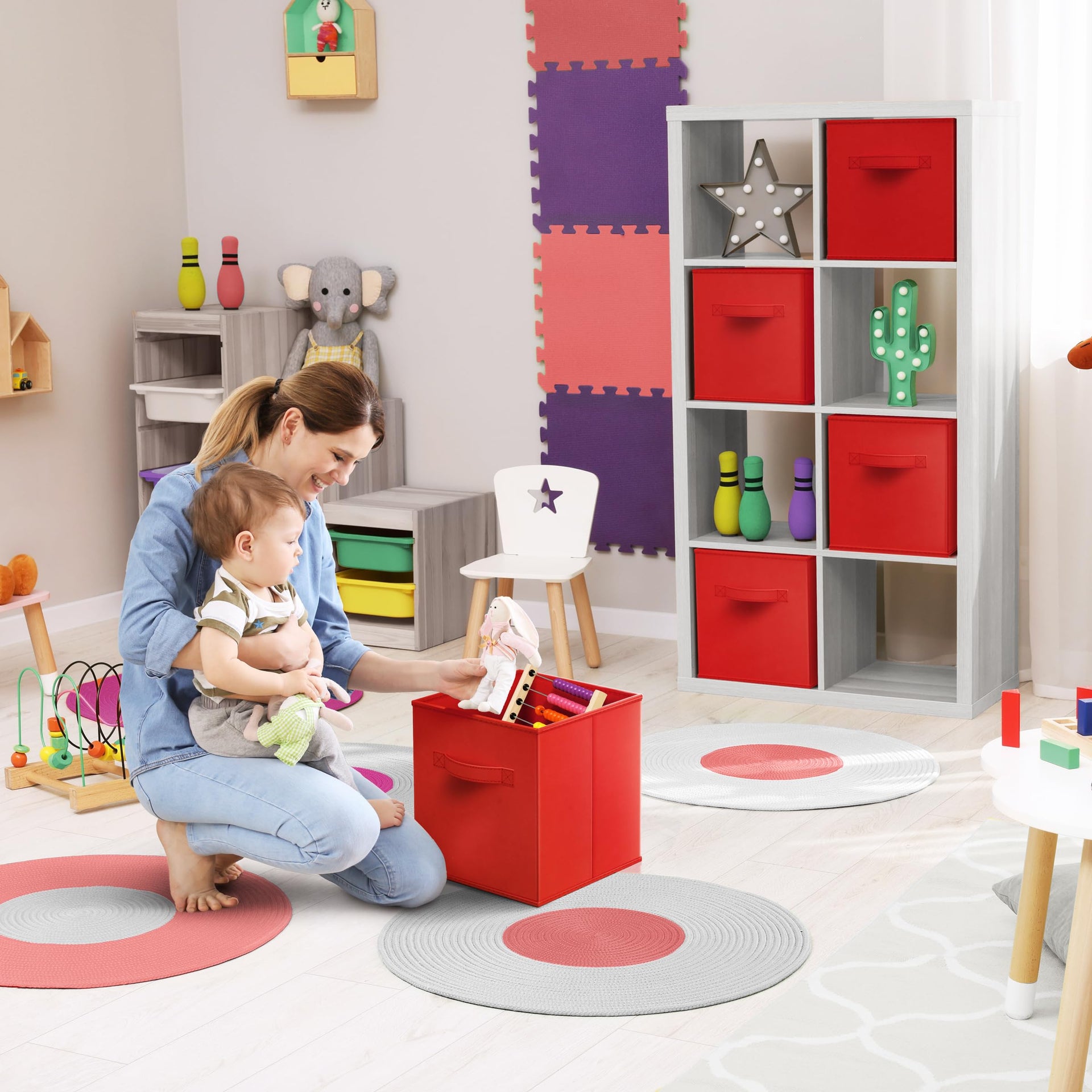 Fabric Storage Cubes