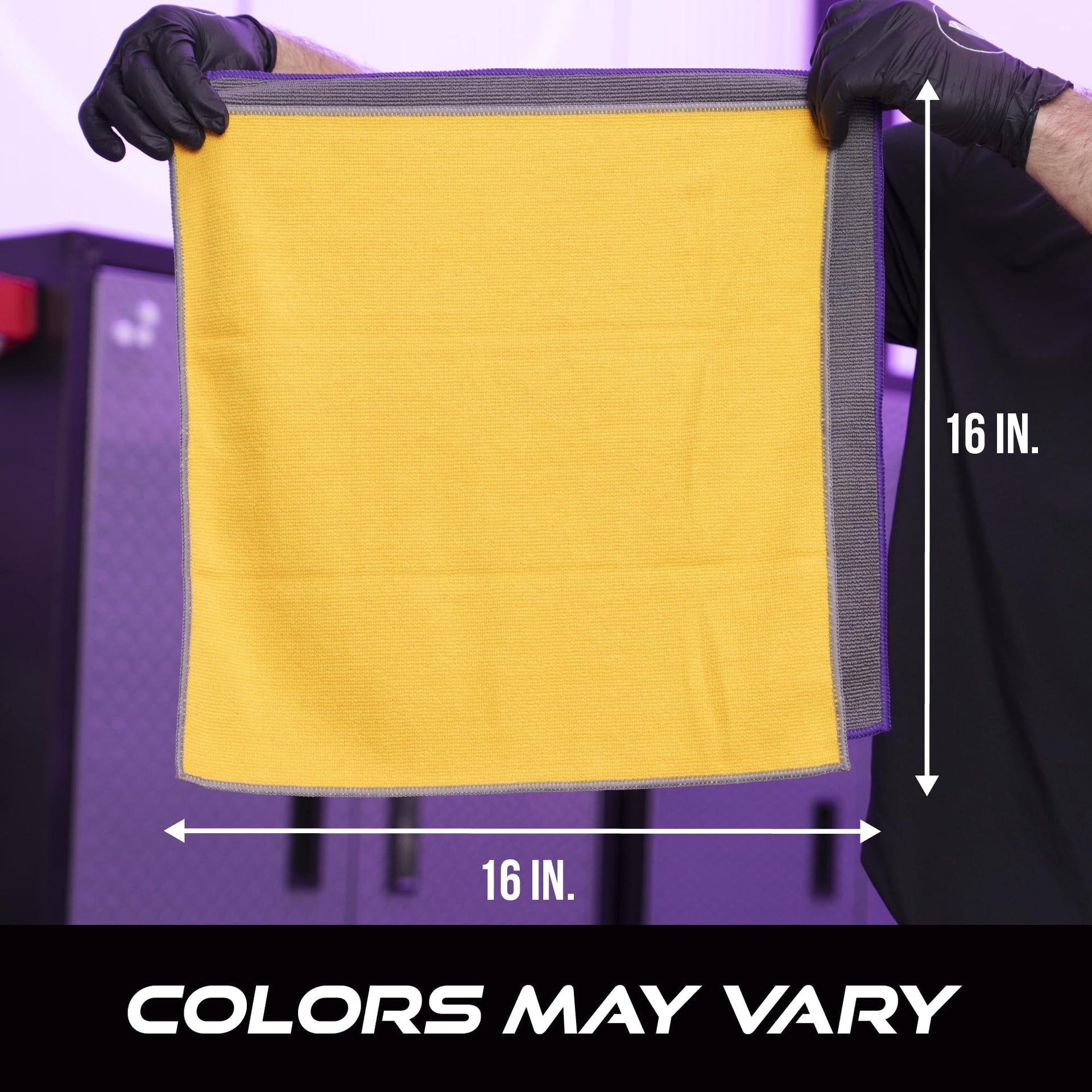 Microfiber Cleaning Cloth for Car Wax Removal (3 Count)