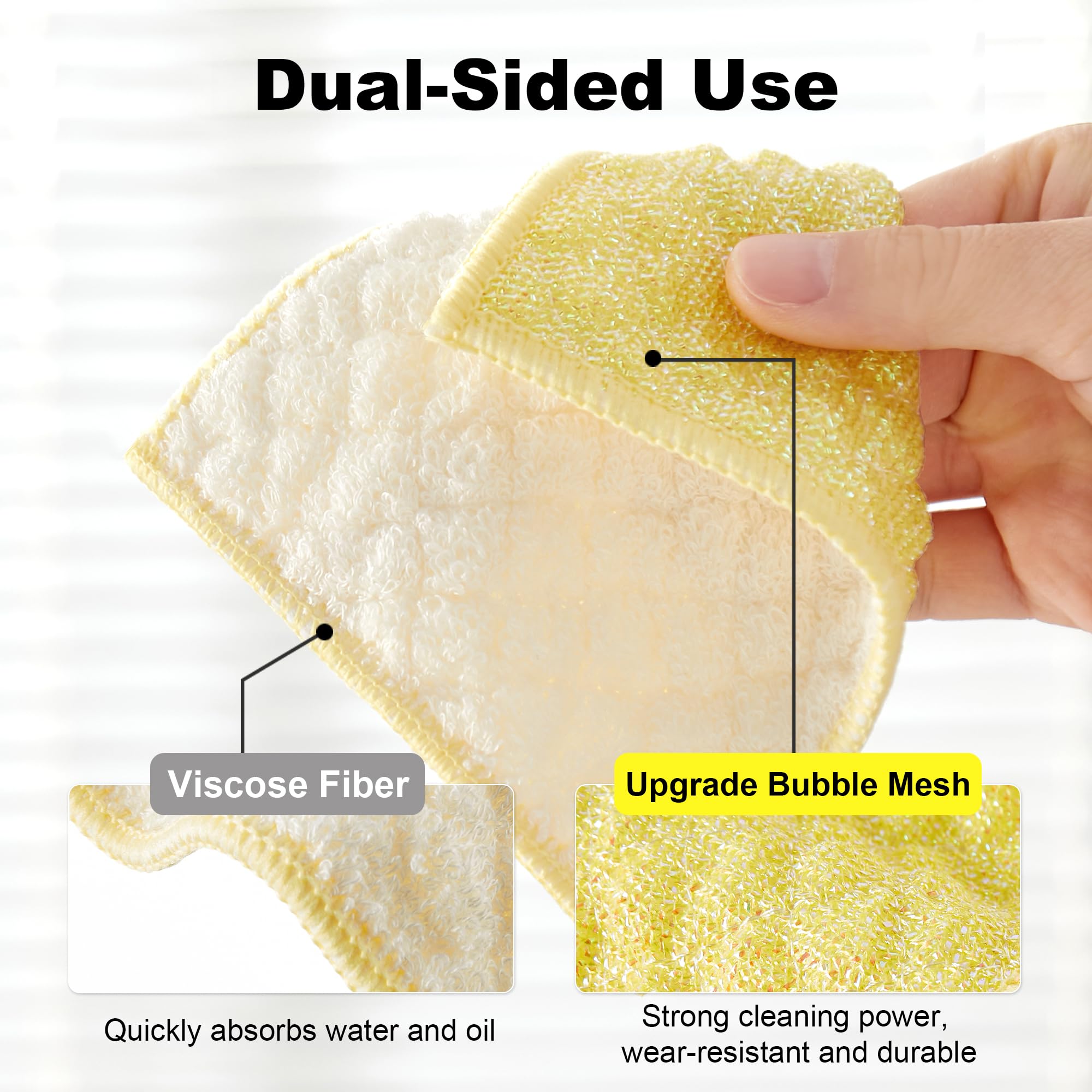 16 Packs Microfiber Cleaning Cloth (16 Count)