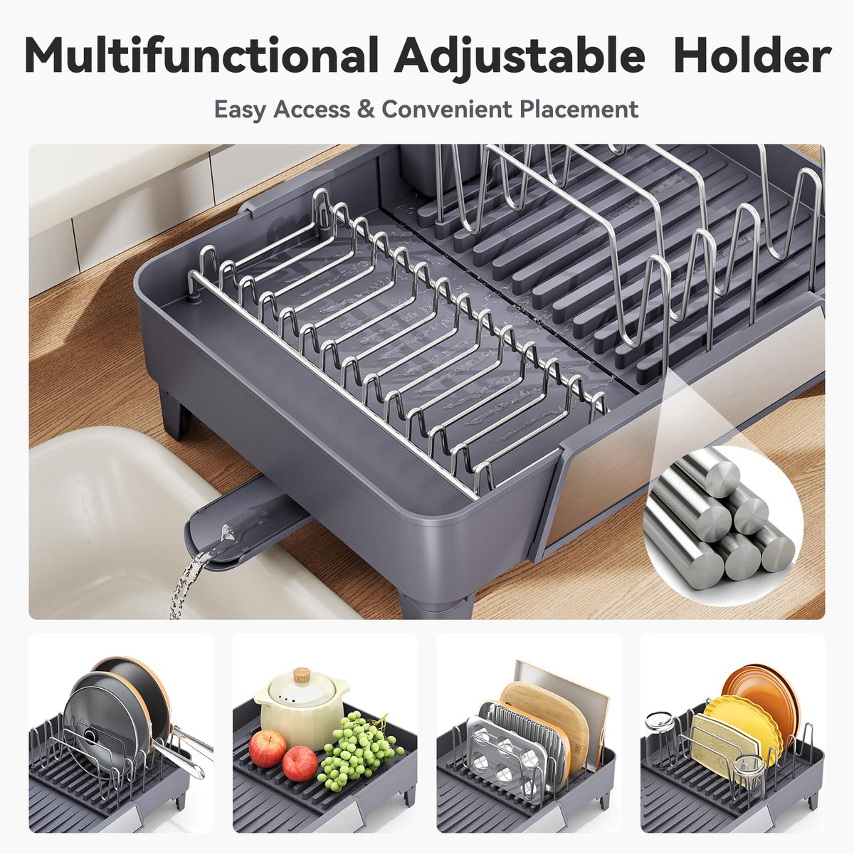 Large Dish Drying Rack