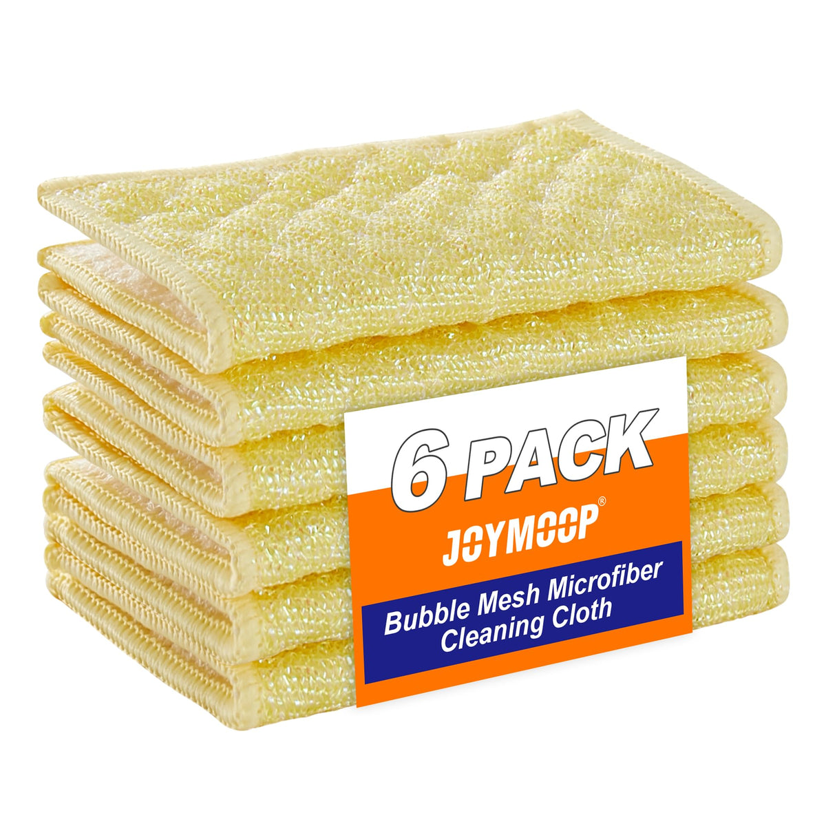 Bubble Mesh Microfiber Cleaning Cloth (6 Count)