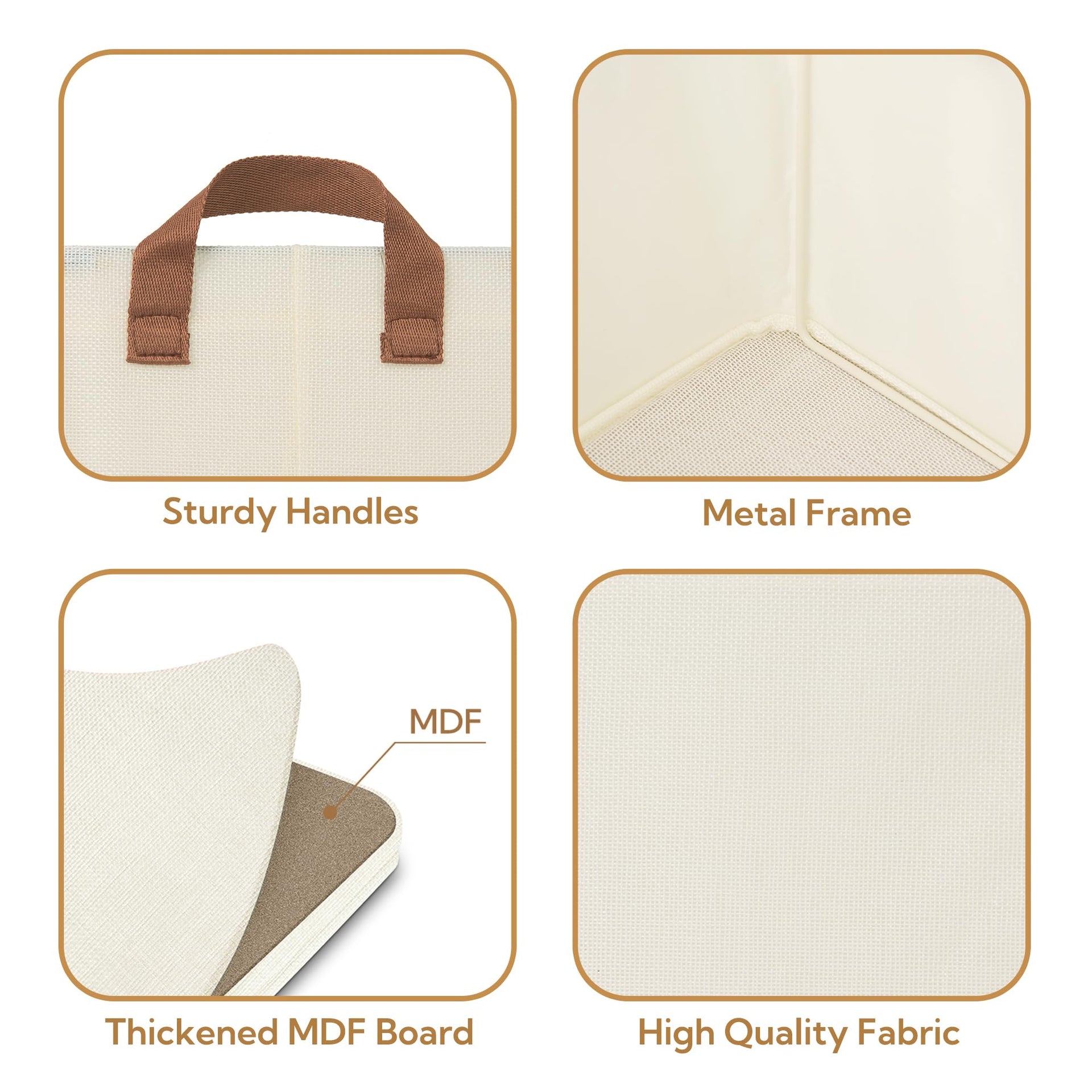 Closet Storage Baskets (4 Count)
