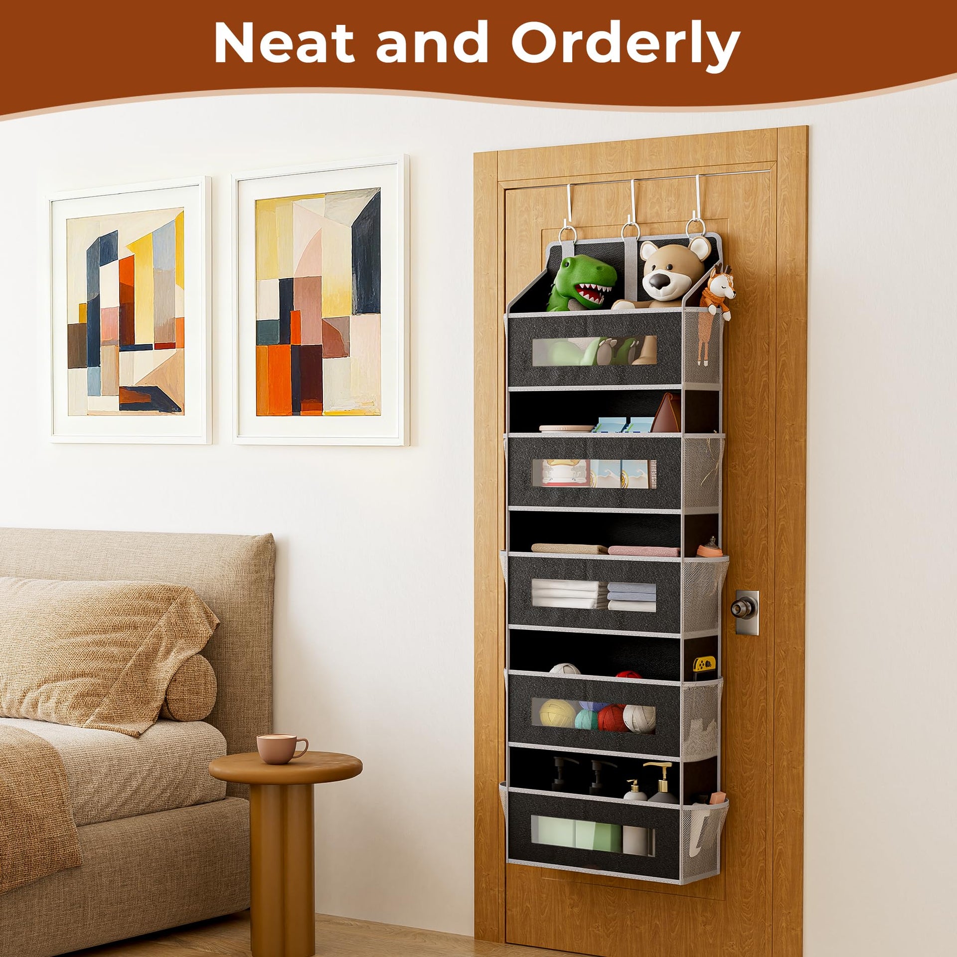 5 Tier Over The Door Organizer Space