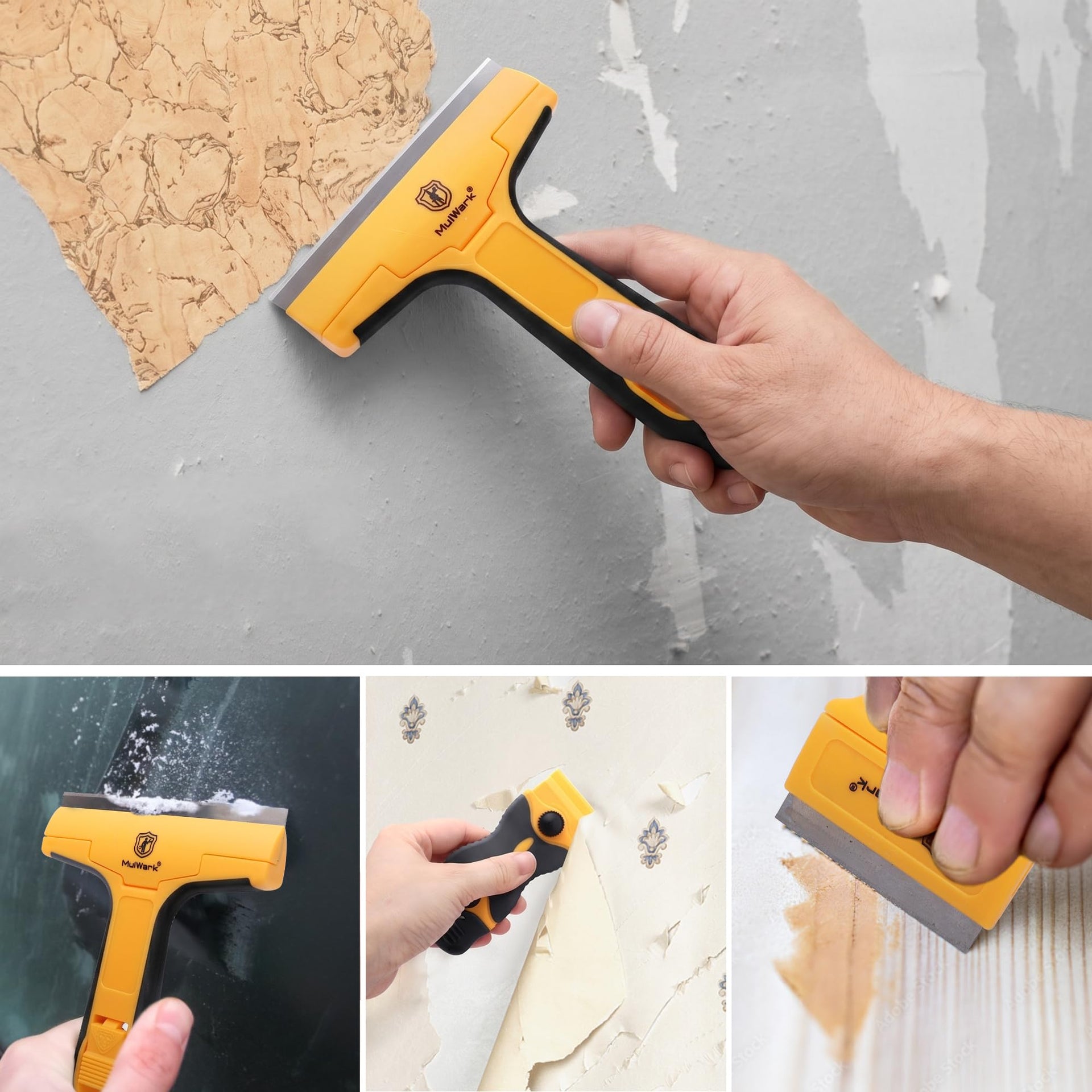 3 kinds Scraper Tool Set with 30pcs Replaceble Blades