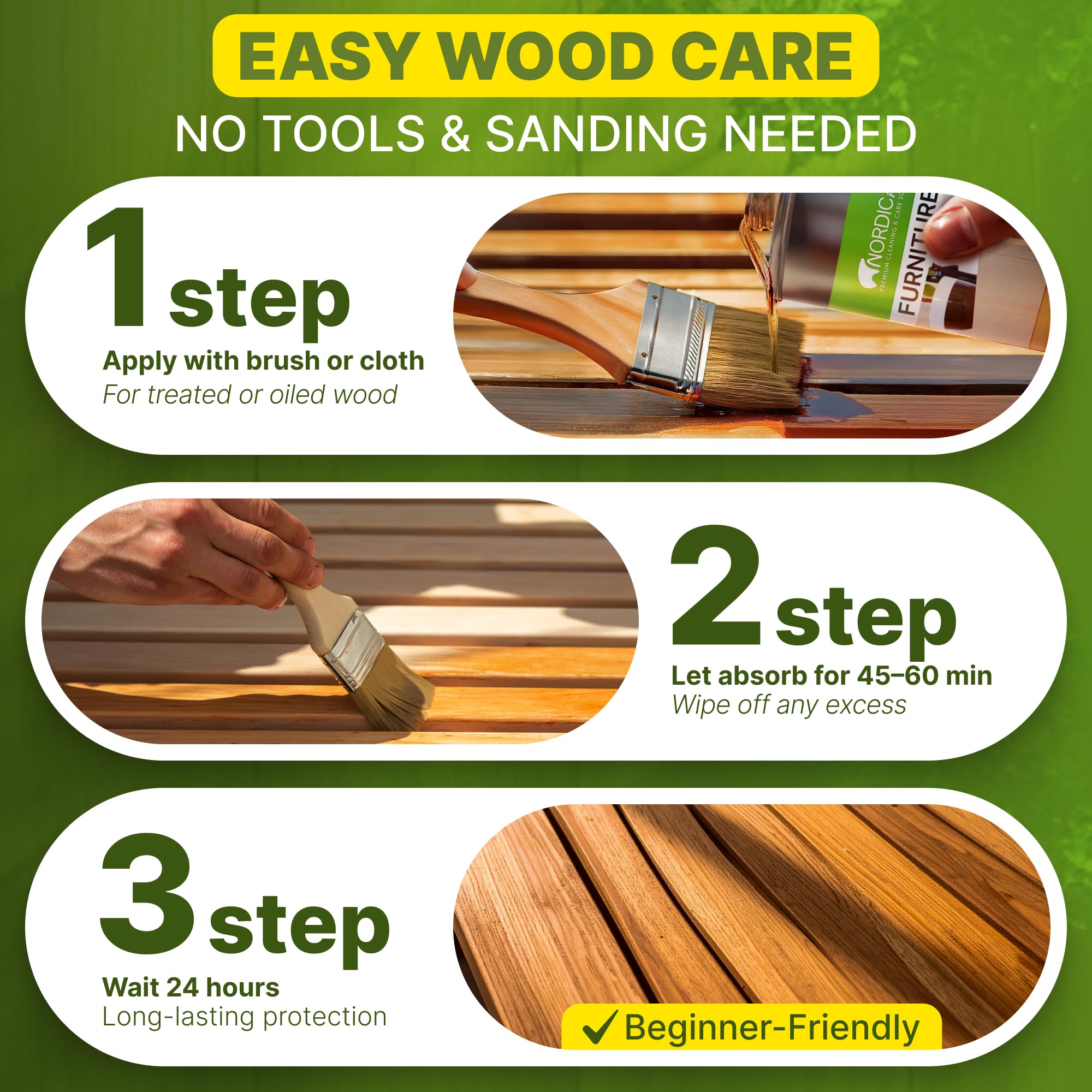 Wood Oil Colorless (16.9 Fl Oz)