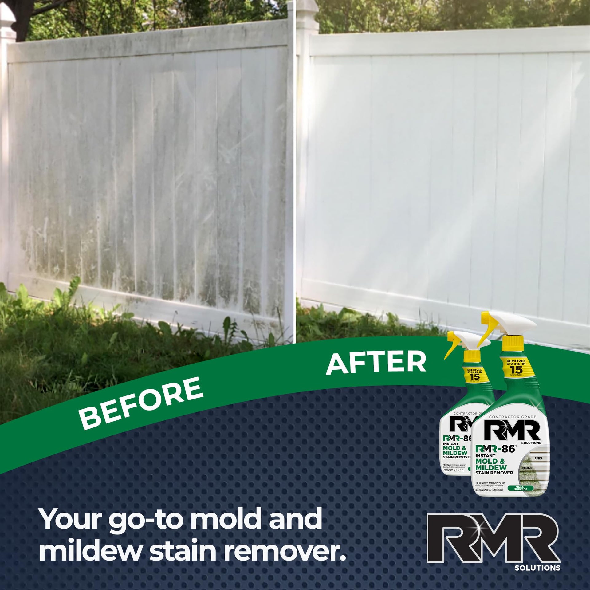 RMR 86 Instant Mold and Mildew Stain Remover Spray (64 Fl Oz) - ModHome Supplies