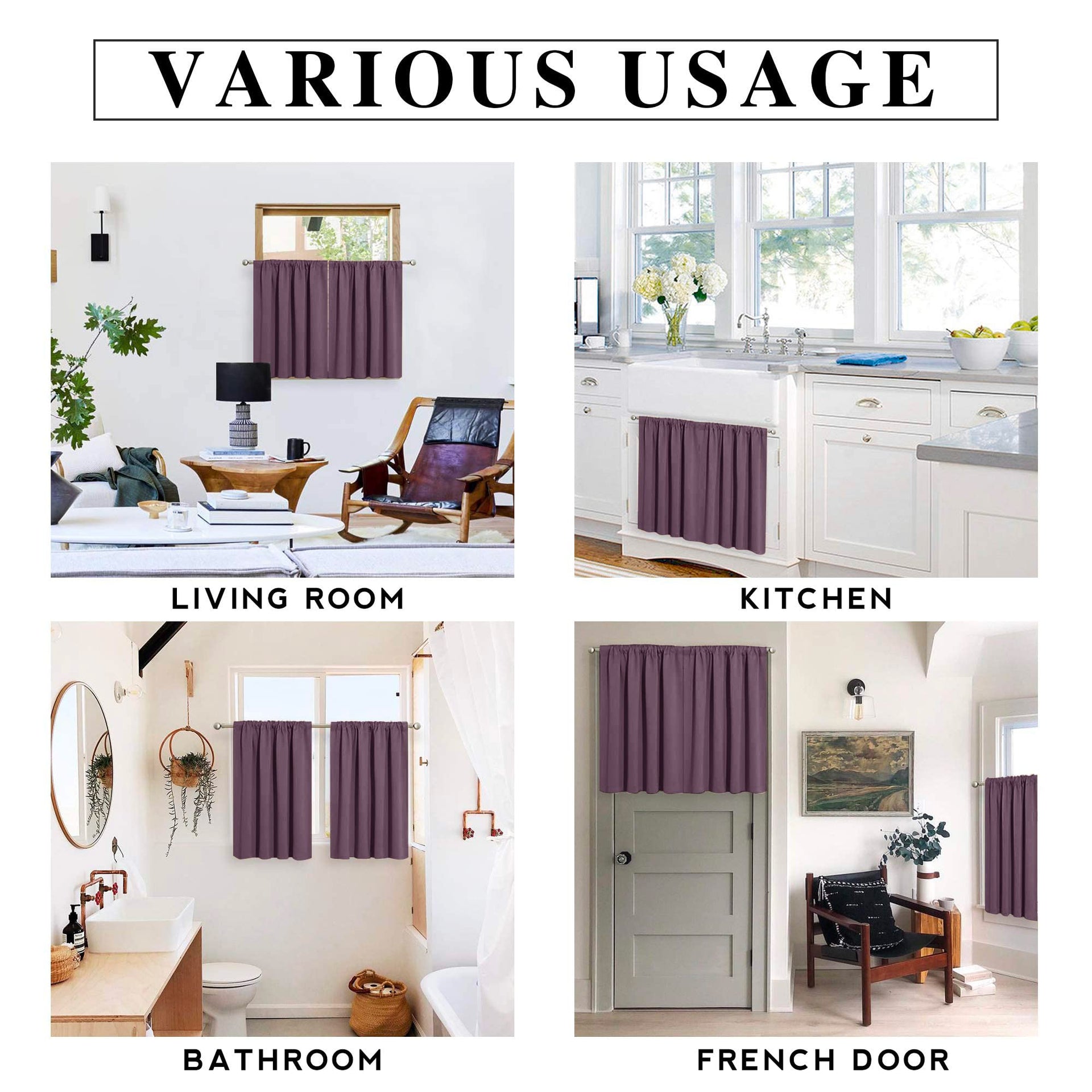 Bathroom Window Curtains