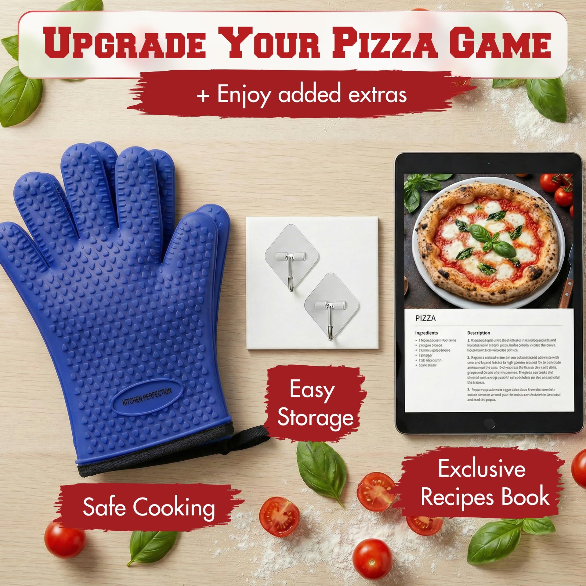 Silicone Pizza Oven Gloves
