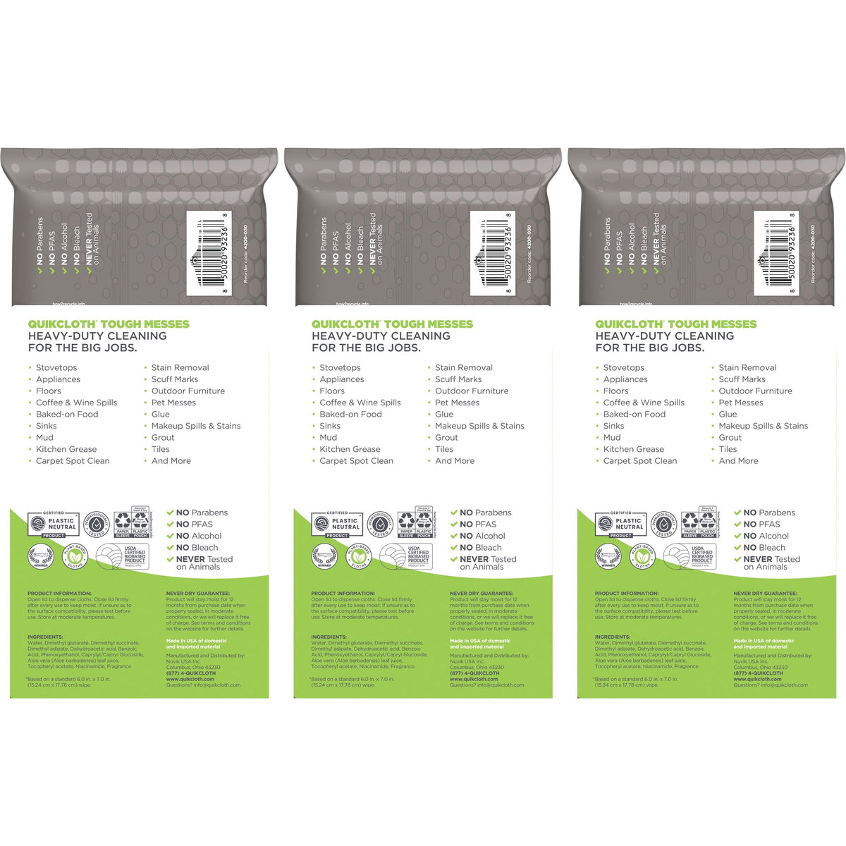 Tough Messes Home & Kitchen Cleaning Wipes (90 Count)