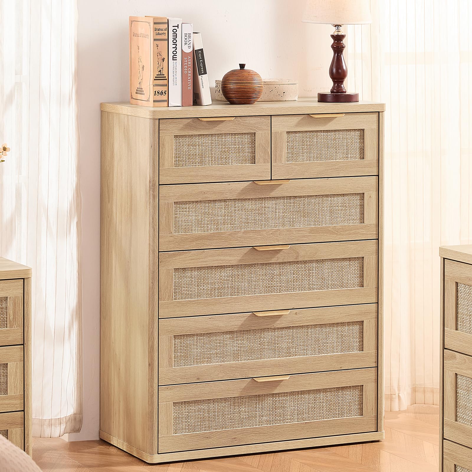 Rattan Dresser for Bedroom