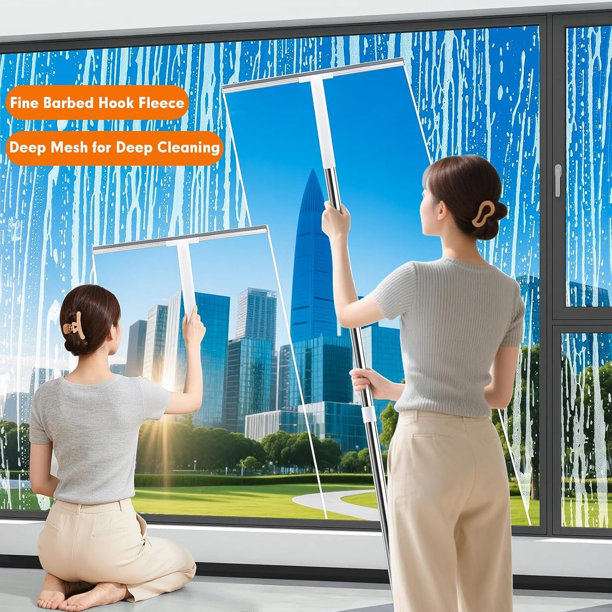 Rubber Floor Squeegee for Smooth Surface Concrete Floor