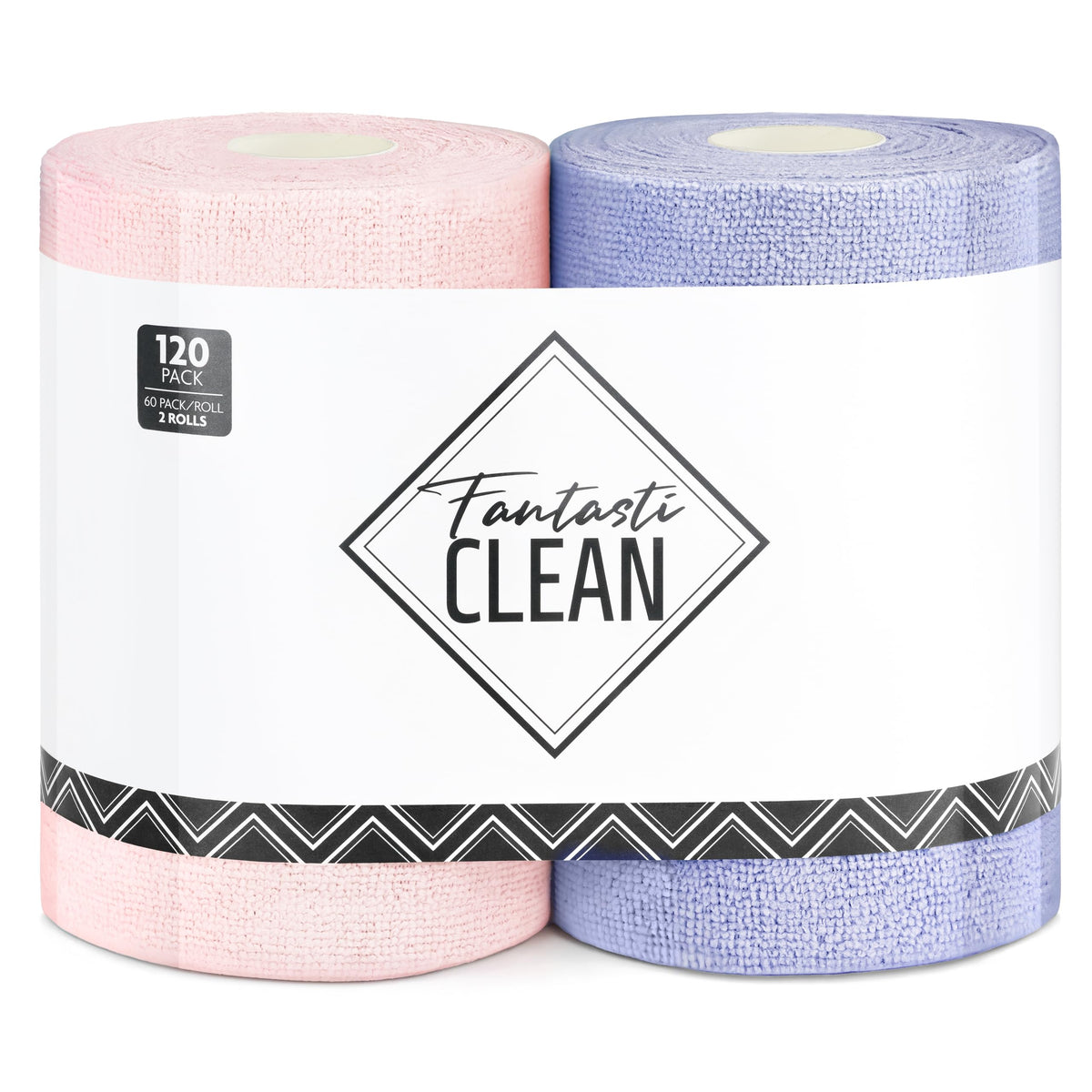 Microfiber Cleaning Cloth Roll 120Pack (120 Count)