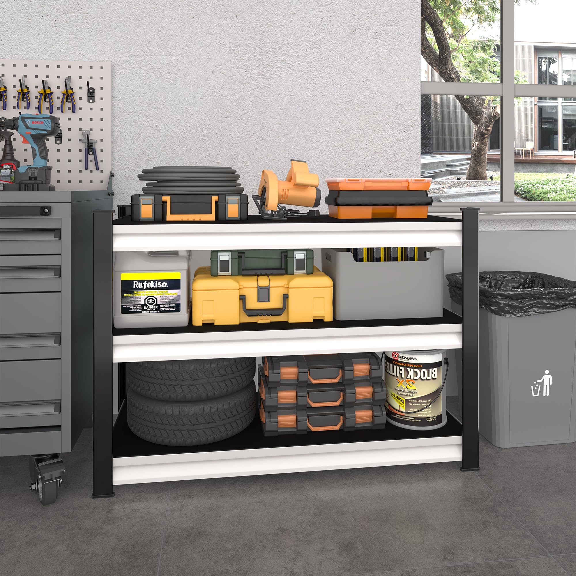 40" W Garage Shelving Heavy Duty