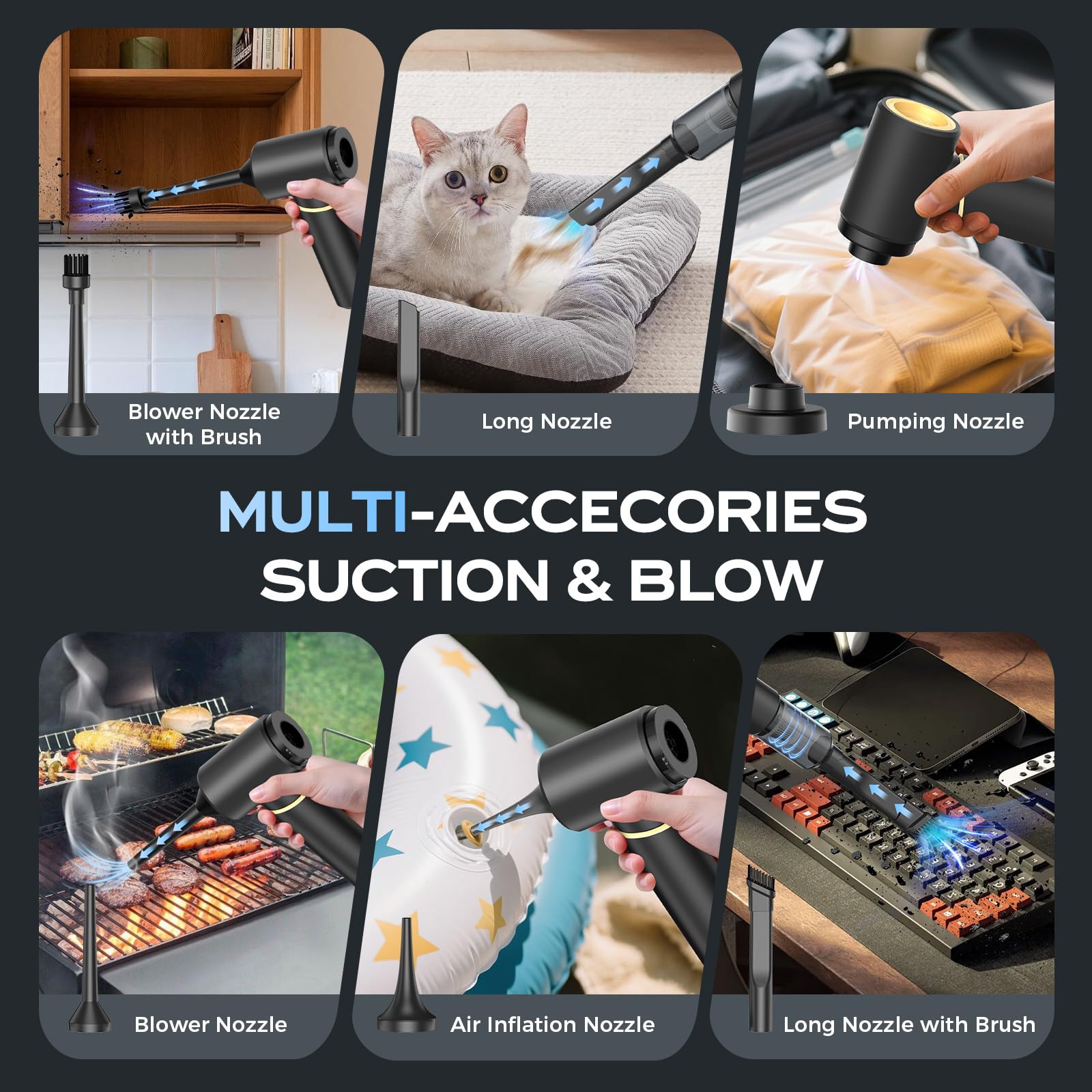 Car Vacuum Portable Cordless