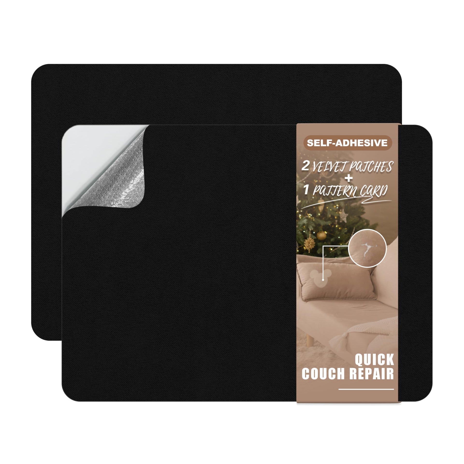 Fabric Couch Repair Patch 8.3 x 11 inches