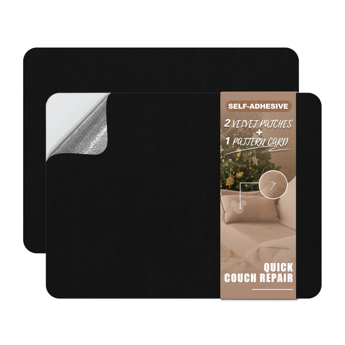 Fabric Couch Repair Patch 8.3 x 11 inches