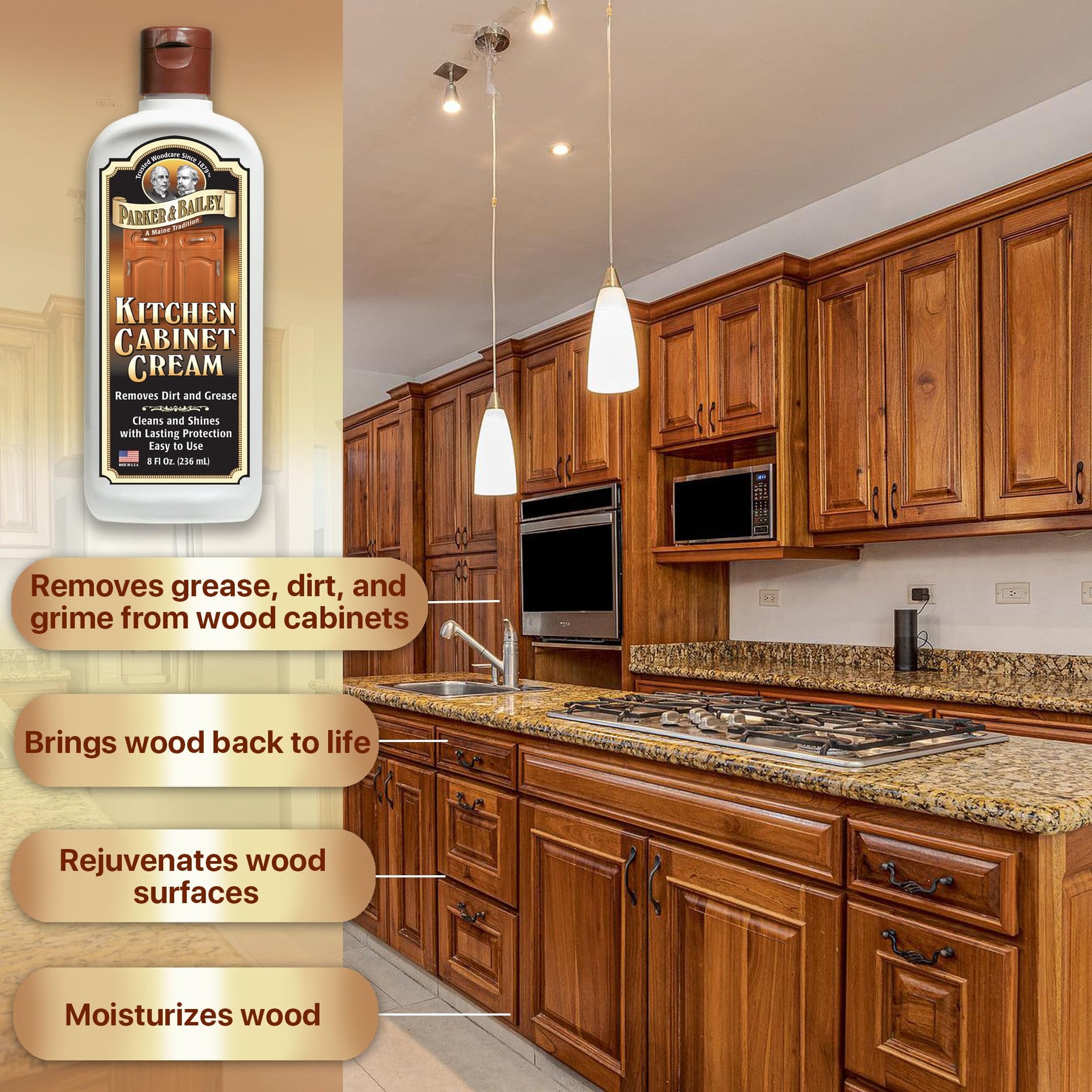 Kitchen Cabinet Cream (8 Ounce)
