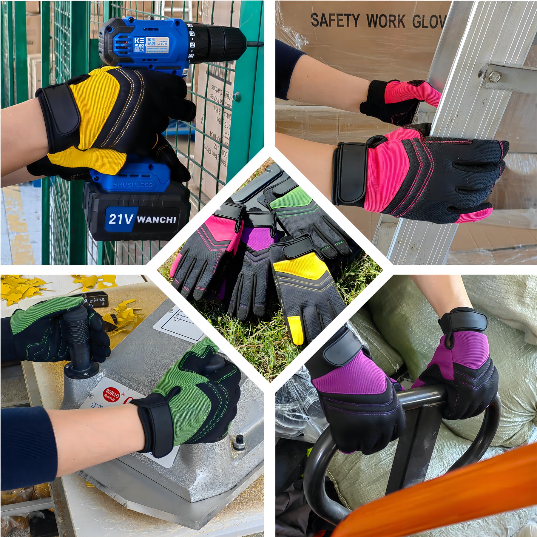 Utility Work Gloves Women