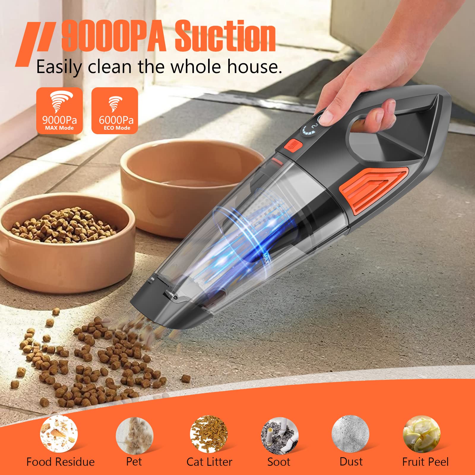 Handheld Vacuum Cordless Cleaner