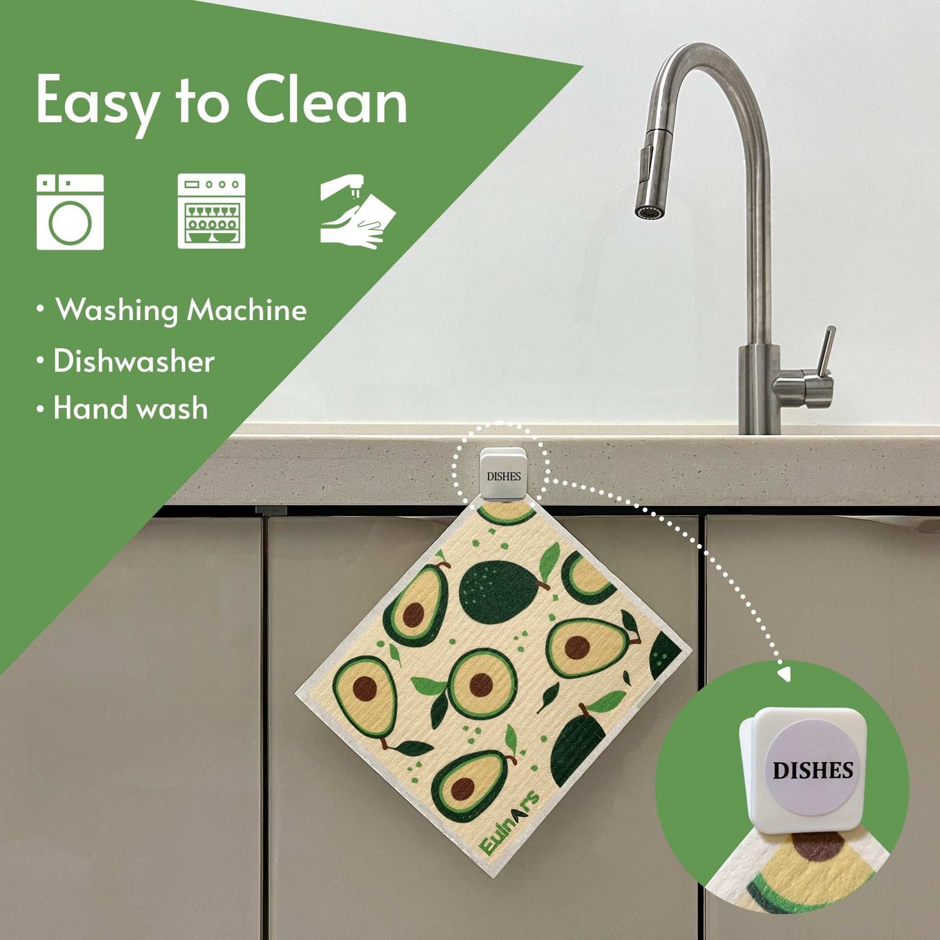 Swedish Dishcloths for Kitchen (8 Count)