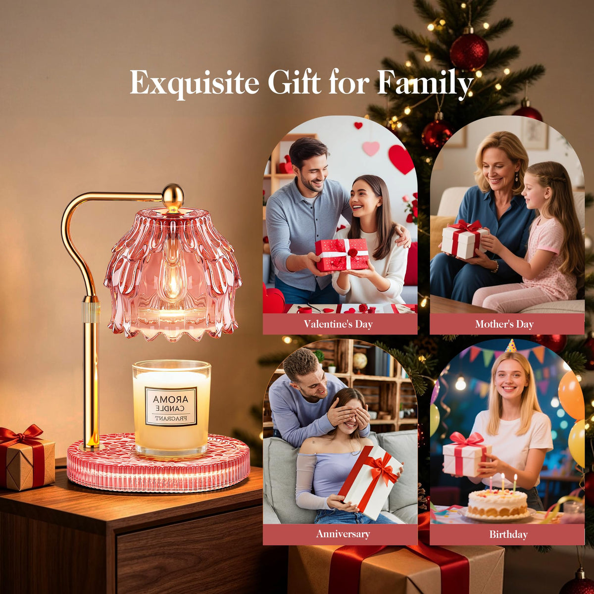 Candle Warmer Lamp with Timer Dimmer
