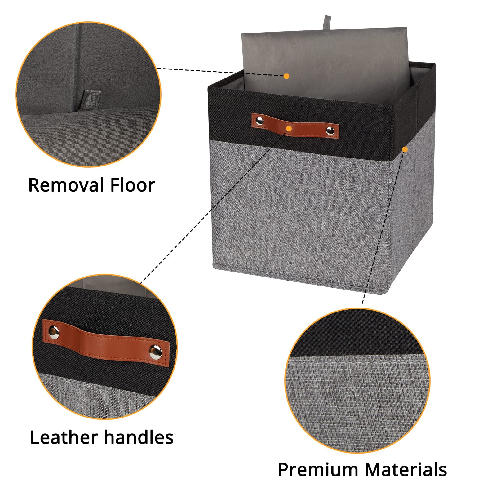 12x12 Storage Cubes (4 Count)