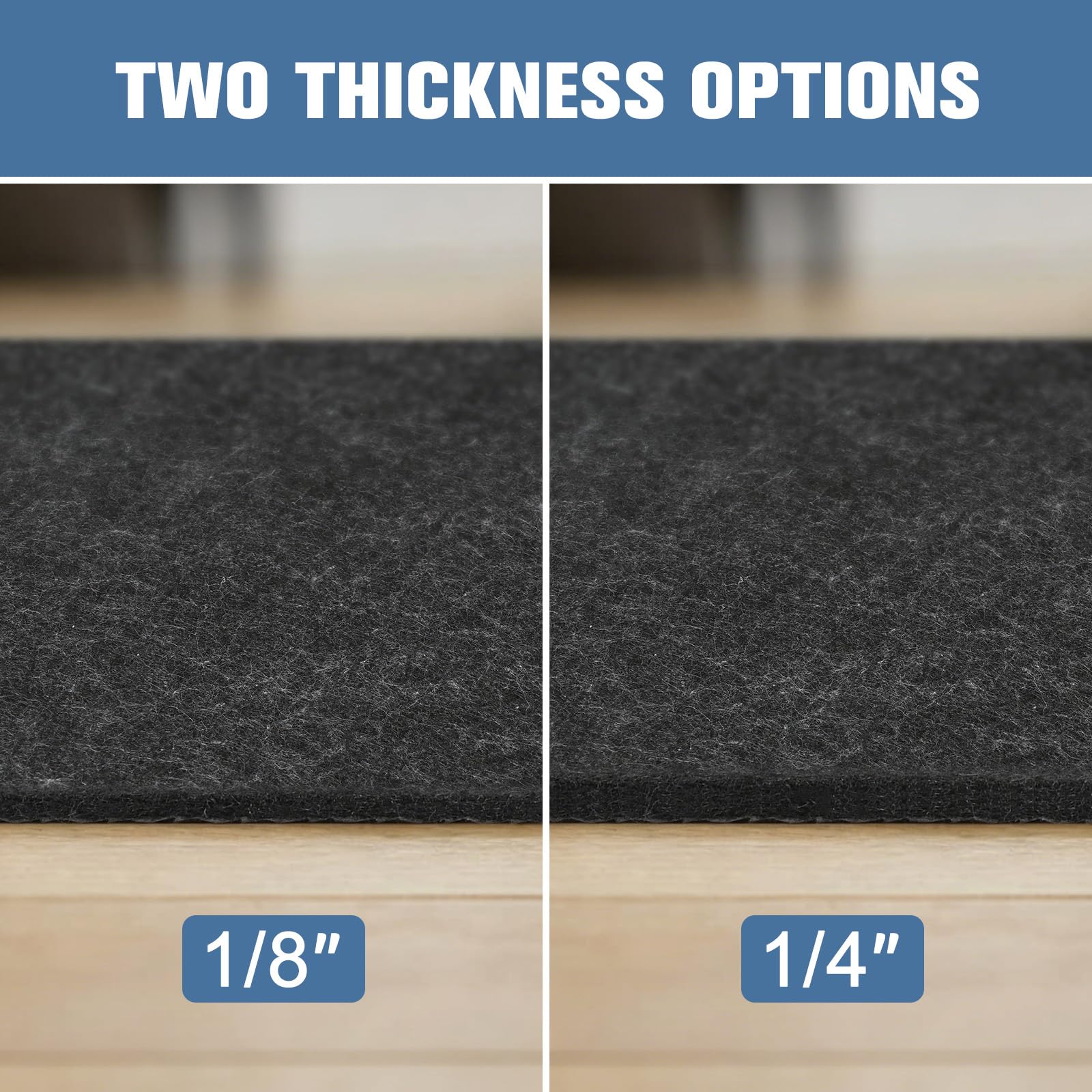 8x10 Ft Non Slip Rug Pad Gripper (80 Sq Ft)