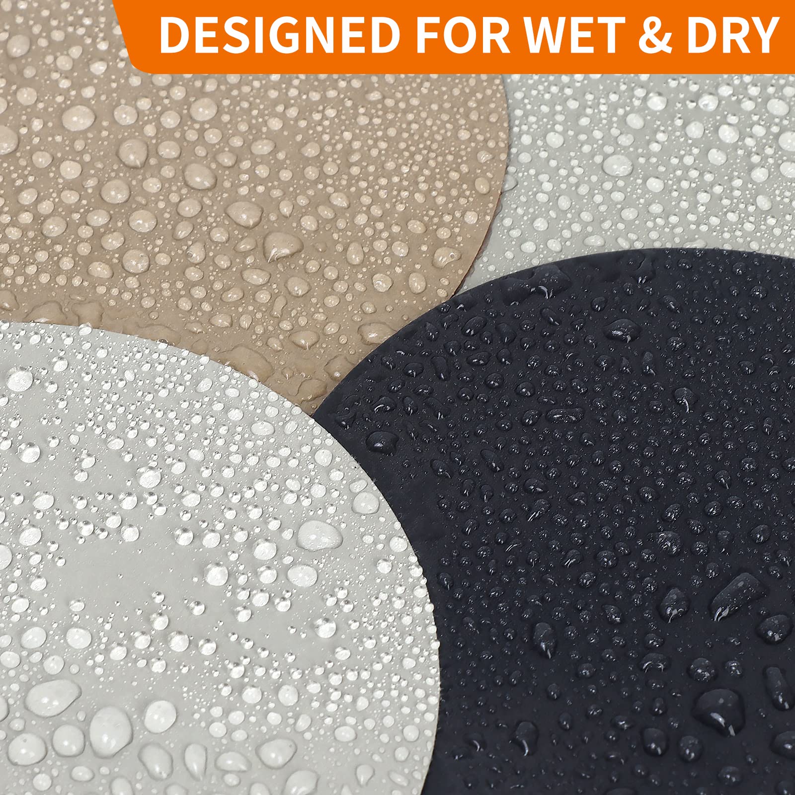45PCS 5 Inch Wet Dry Sanding Discs Kit with Hook and Loop Backing Pad 5