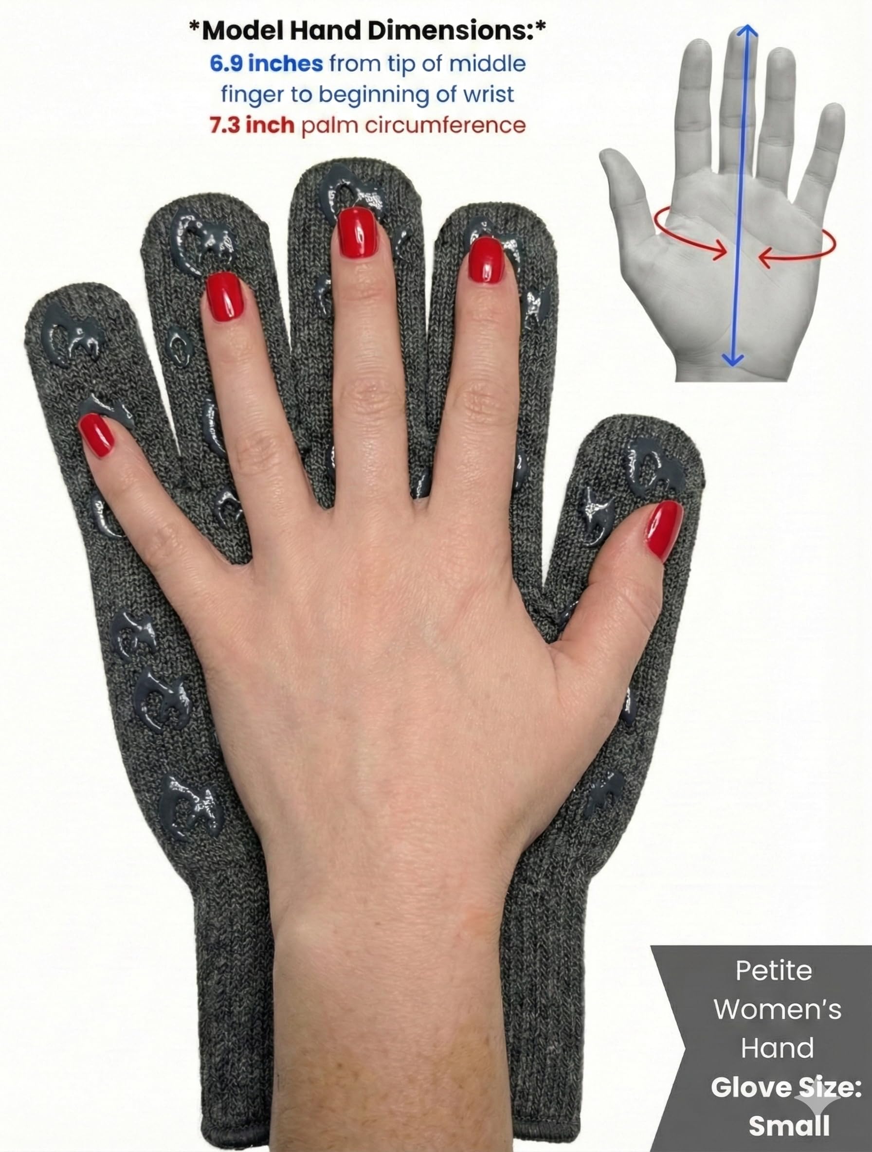 Oven Gloves with Fingers