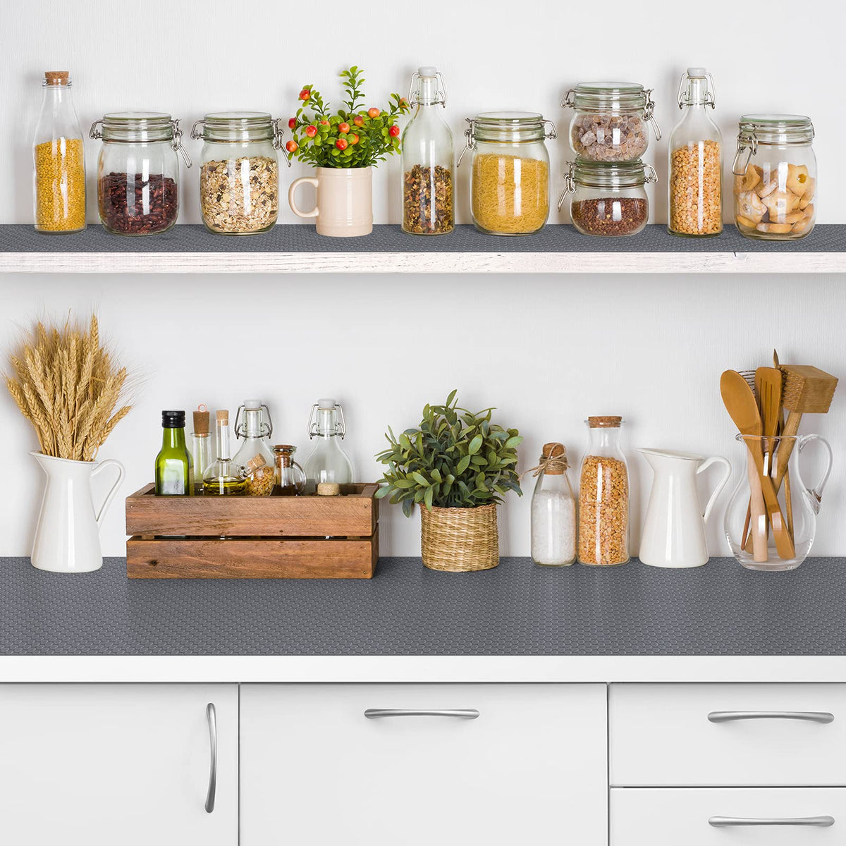 Shelf Liners for Kitchen Cabinets Non