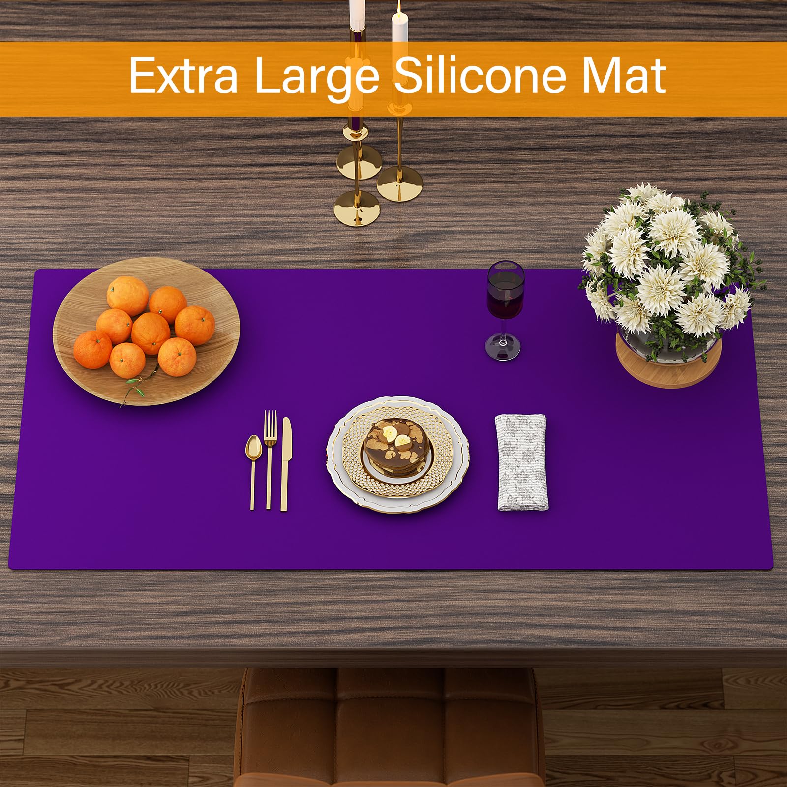 Silicone Protector Mat 47x24 Inch