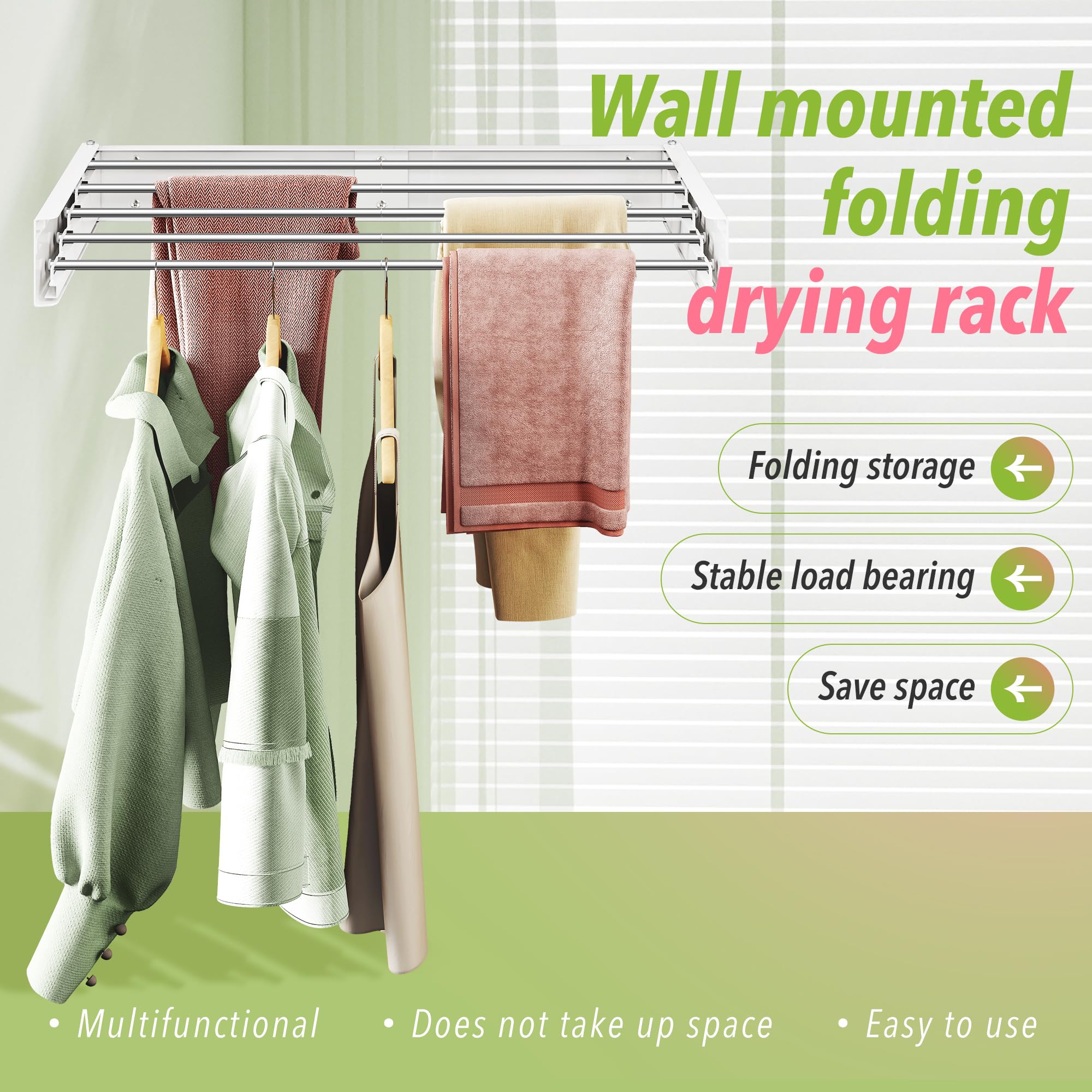Wall Mounted Drying Rack