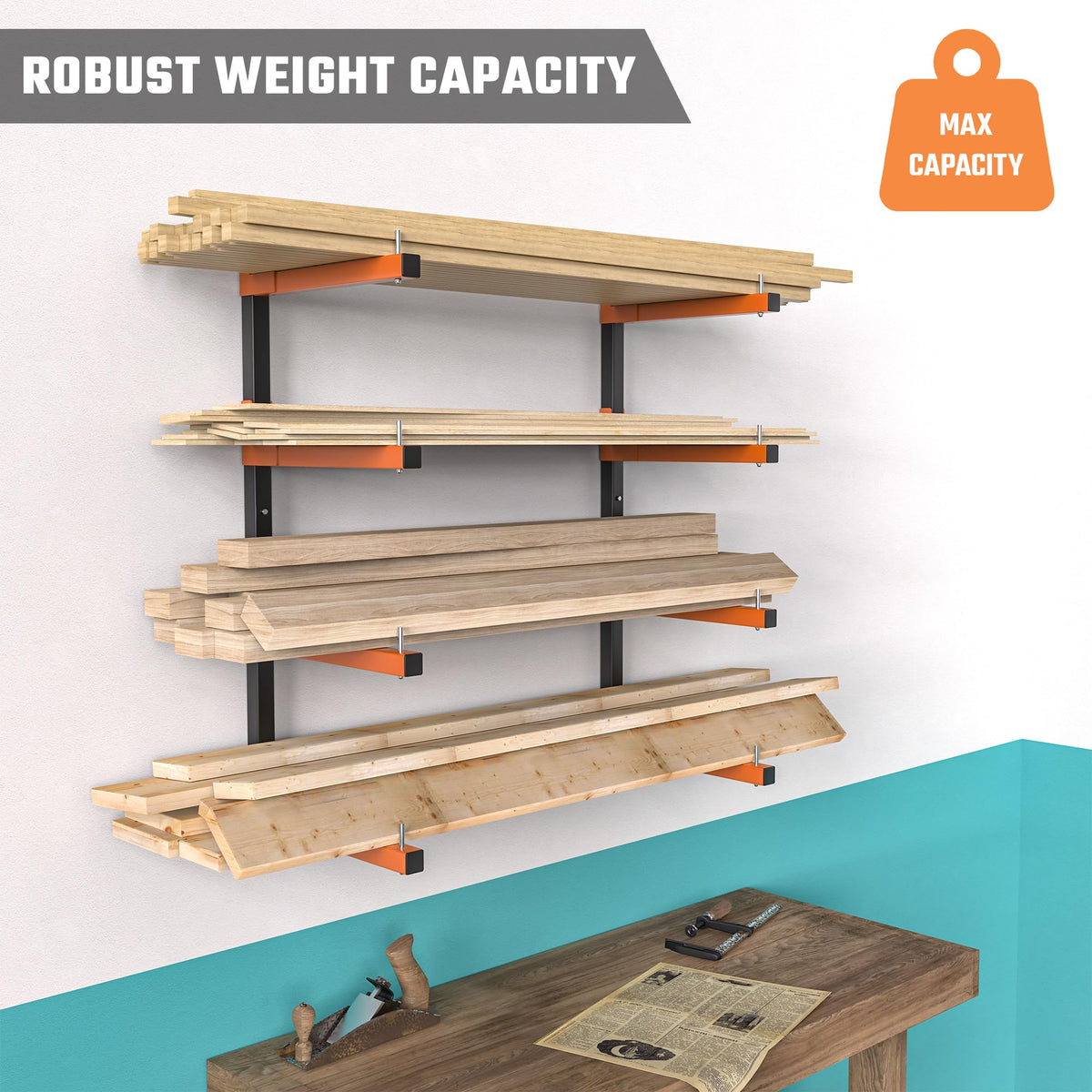 Lumber Storage Rack