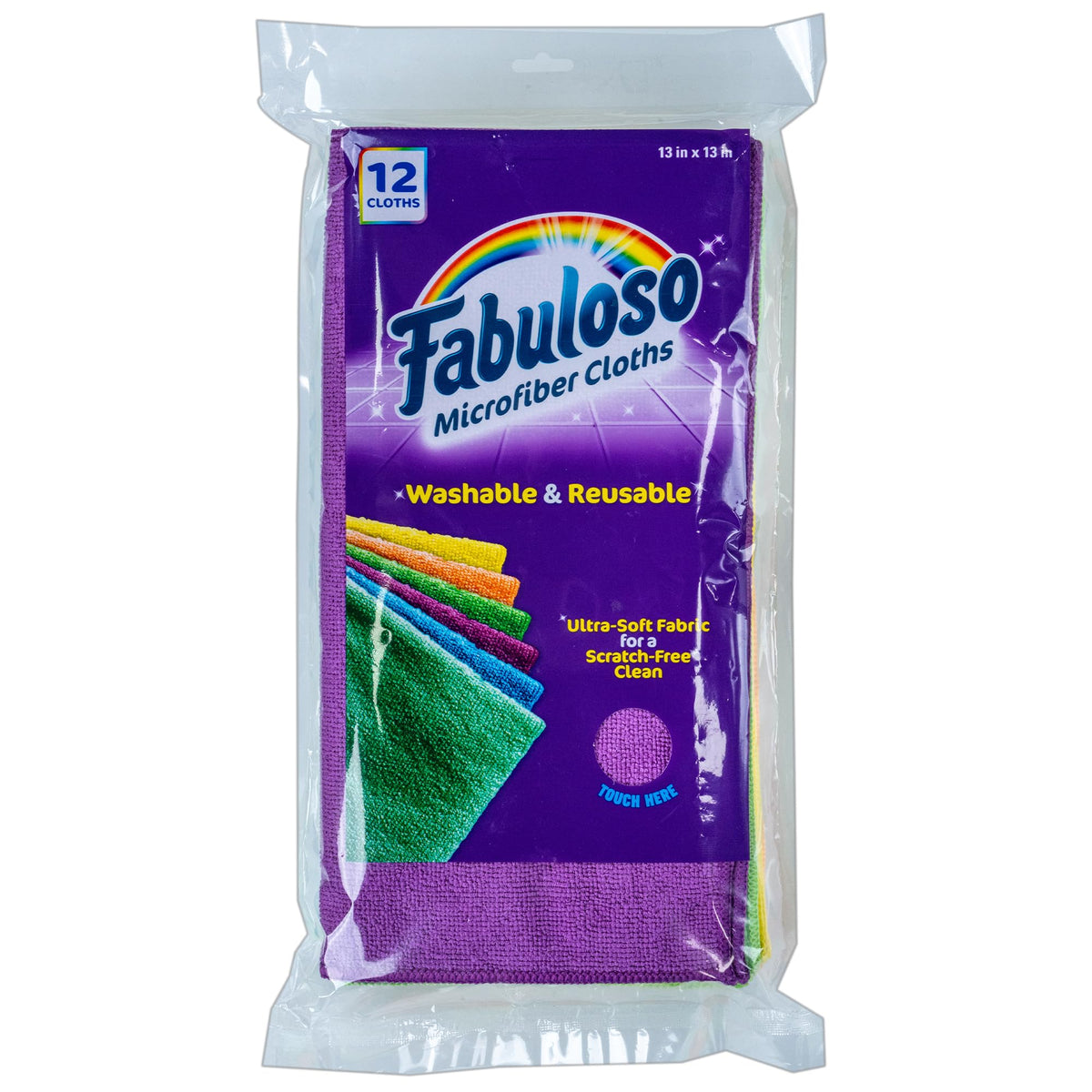 Microfiber Cleaning Cloths (12 Count)