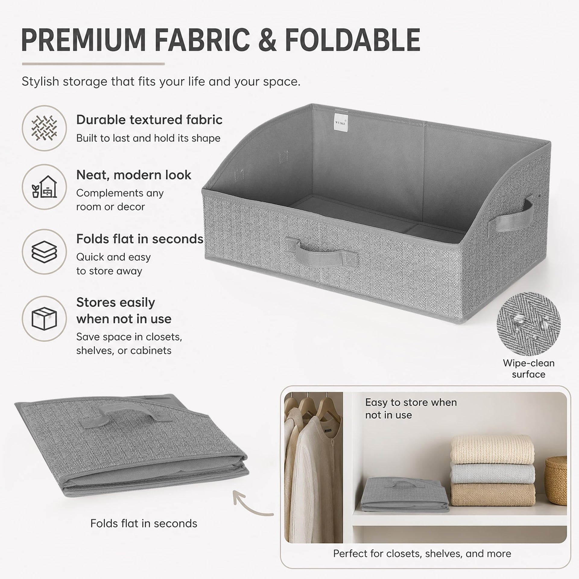 Closet Organizers and Storage (3 Count)