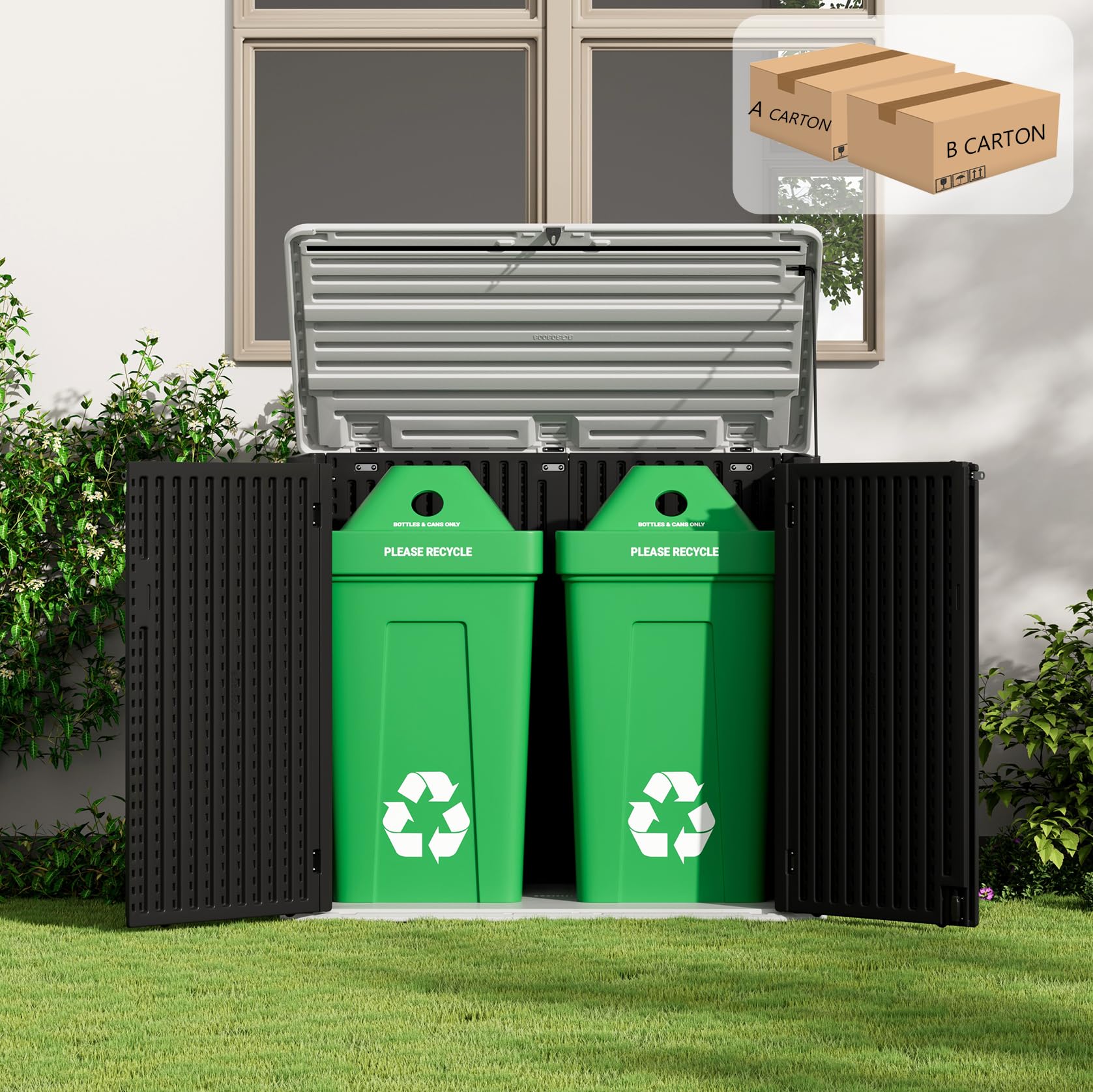Large Outdoor Storage Shed