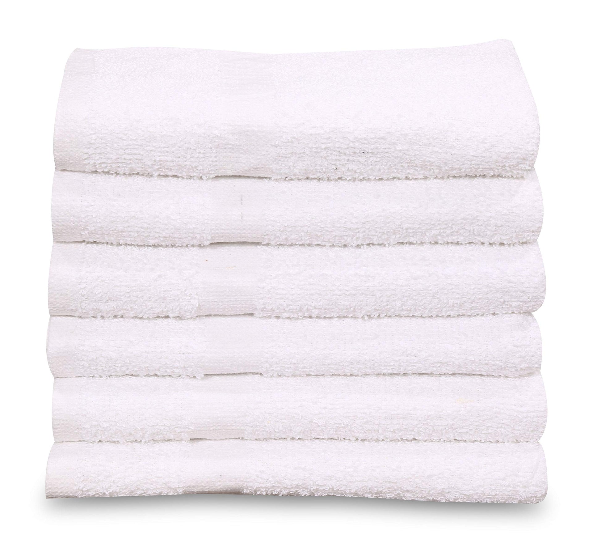 120 PC New Cotton Blend White Restaurant Bar Mops Kitchen Towels 28oz (120 Count)