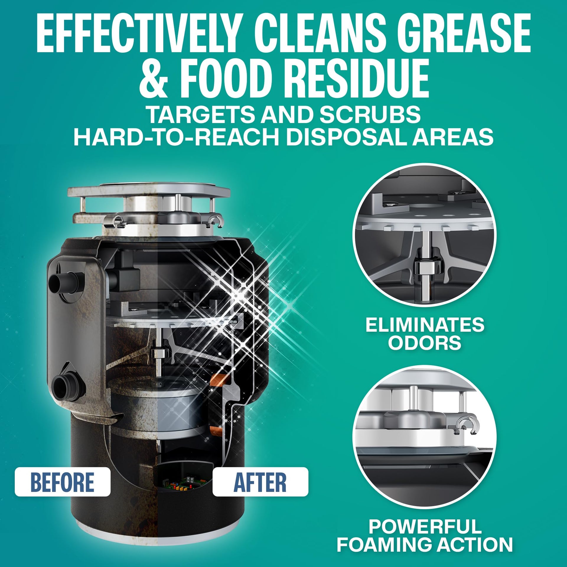 Garbage Disposal Cleaner Tablets