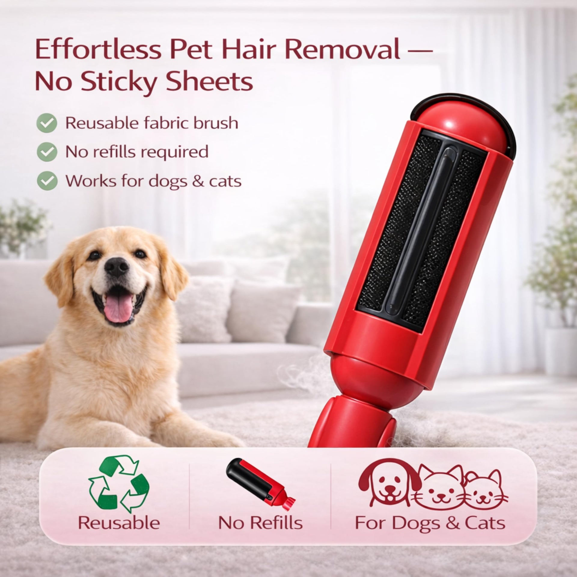 Pet Hair Remover Roller