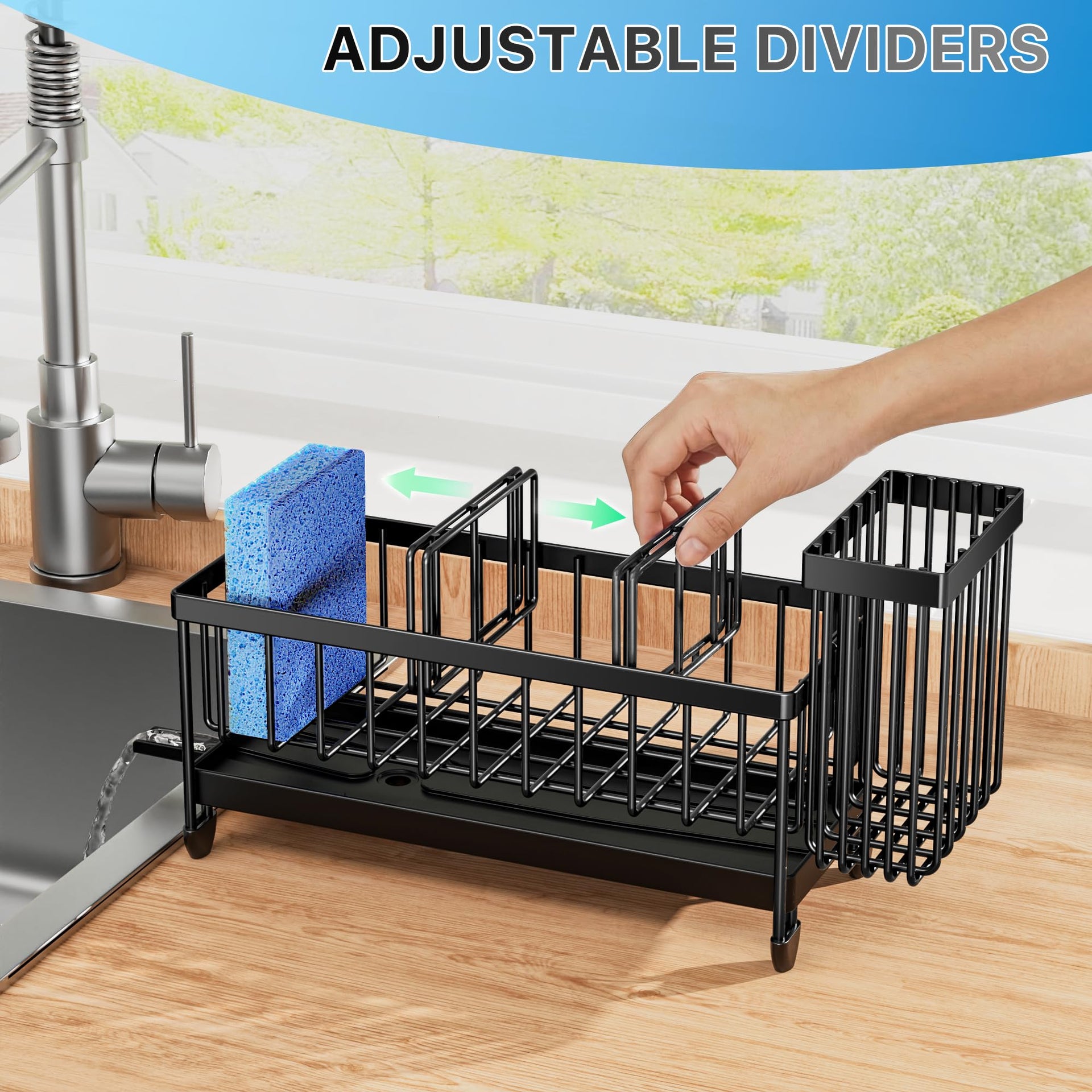 Sponge Holder for Kitchen Sink