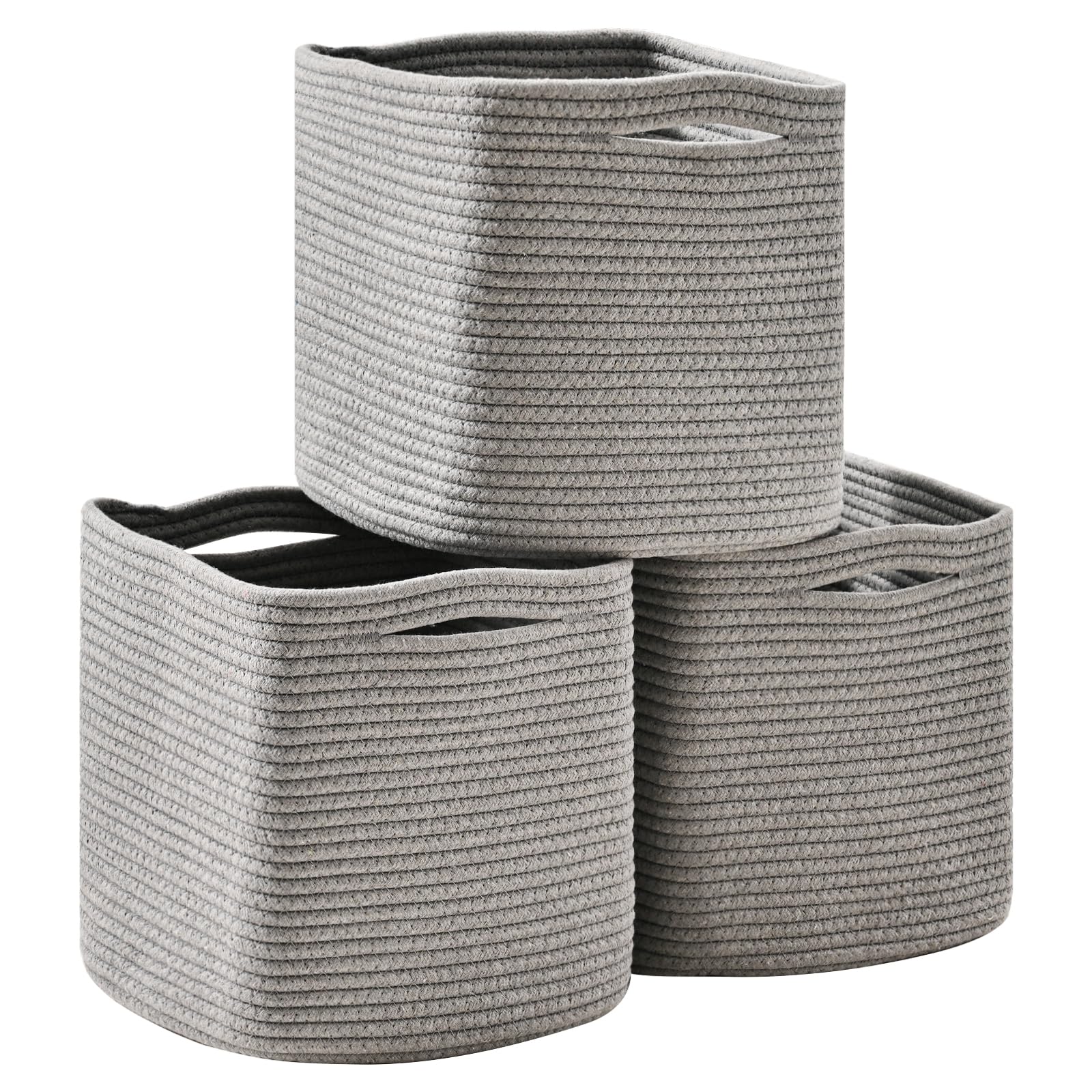 11 Inch Cube Storage Bins (3 Count)