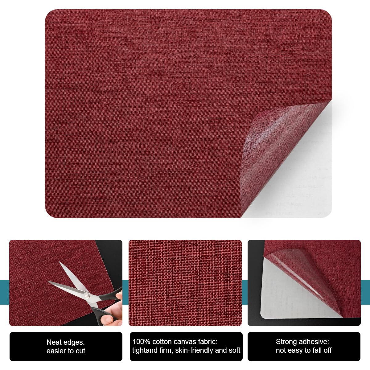 2Pcs Linen Repair Patches (2 Count)
