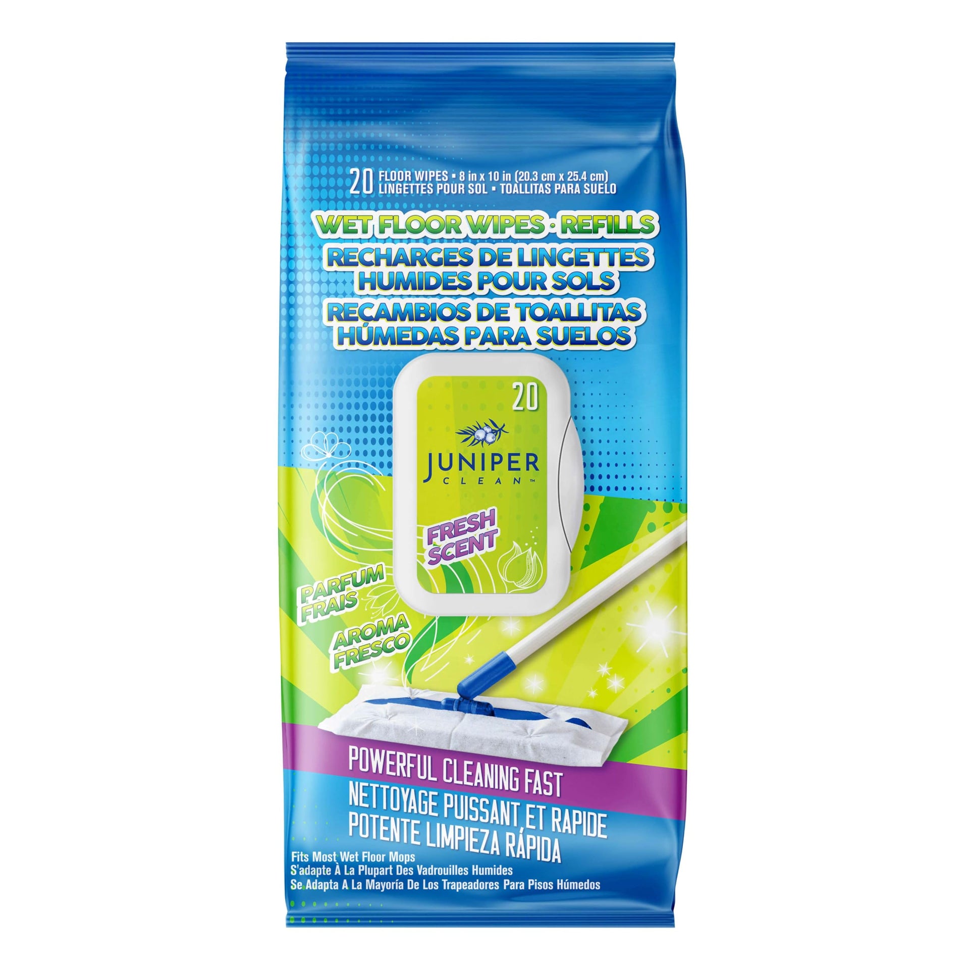 Wet Floor Wipes (20 Count)