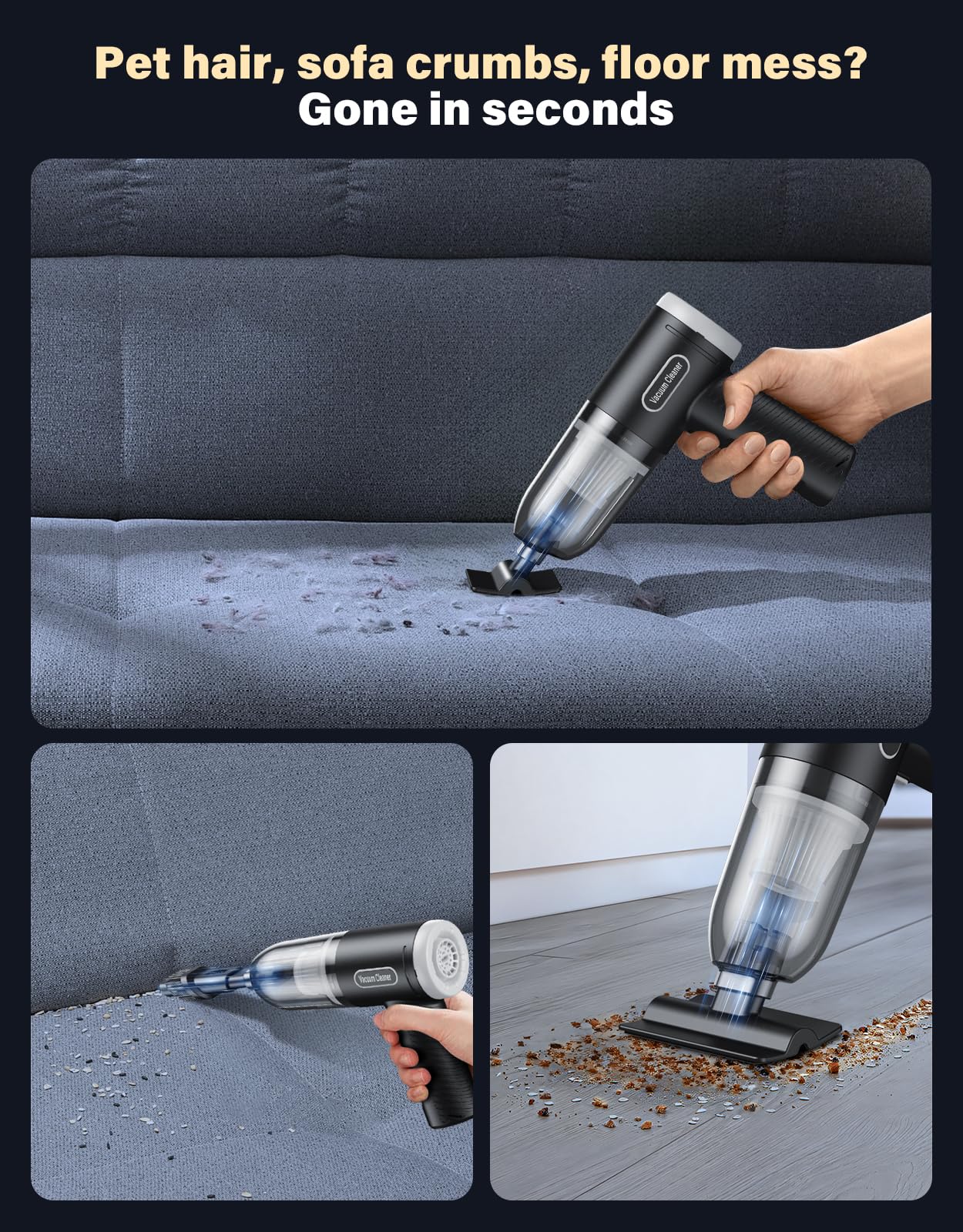 Car Vacuum Portable Cordless